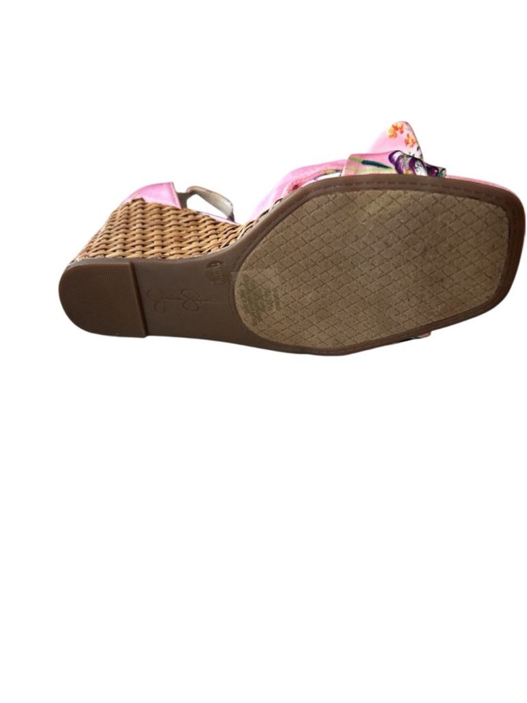 Jessica Simpson Jessica Simpson Delirah Floral Wedge Size 7 Size US 7 / IT 37 - 6 Thumbnail