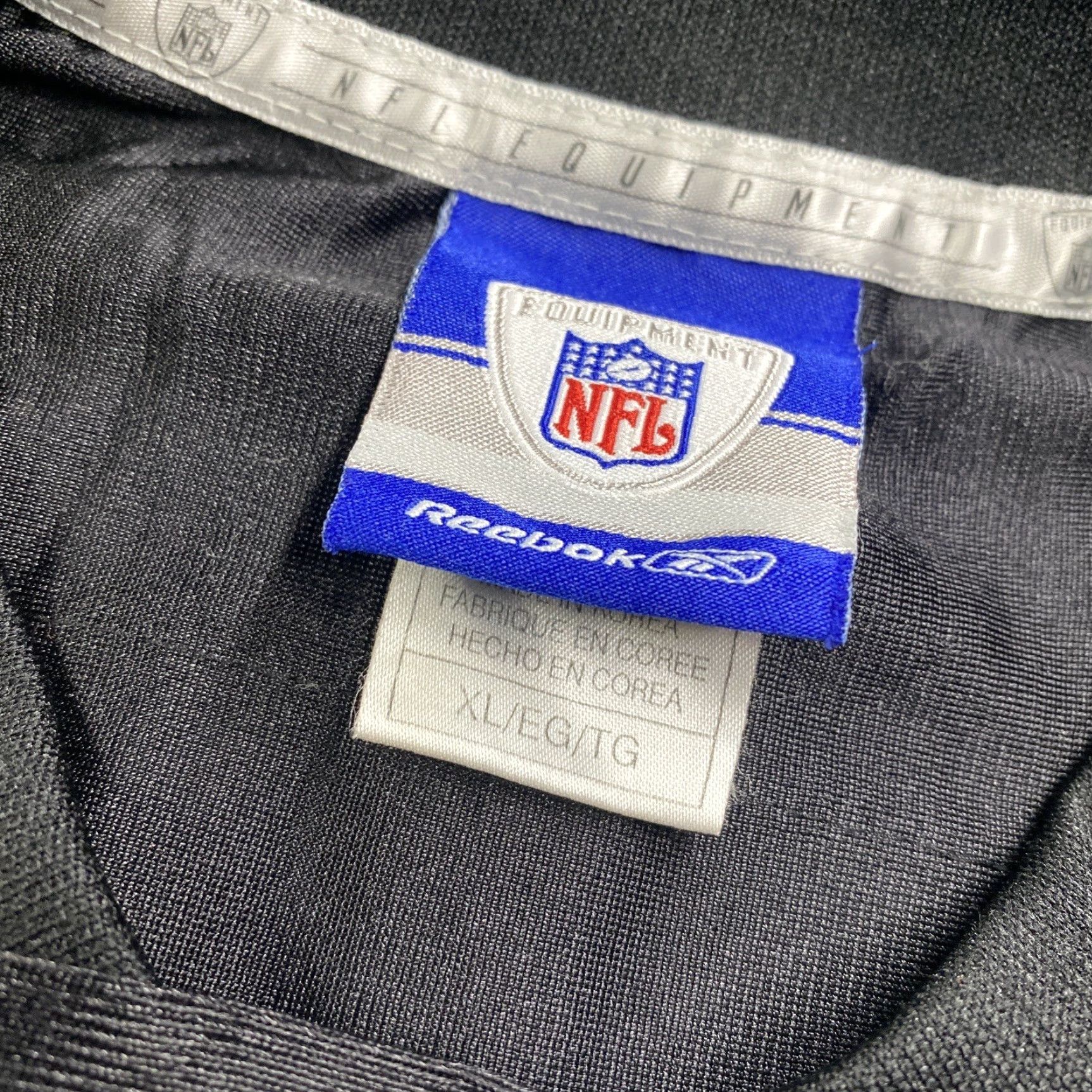 Reebok VINTAGE Ben Roethlisberger Jersey Mens XL Black Pittsburgh Steelers NFL Football Shirt (T-Shirt) Logo Ah Size US XL / EU 56 / 4 - 4 Thumbnail