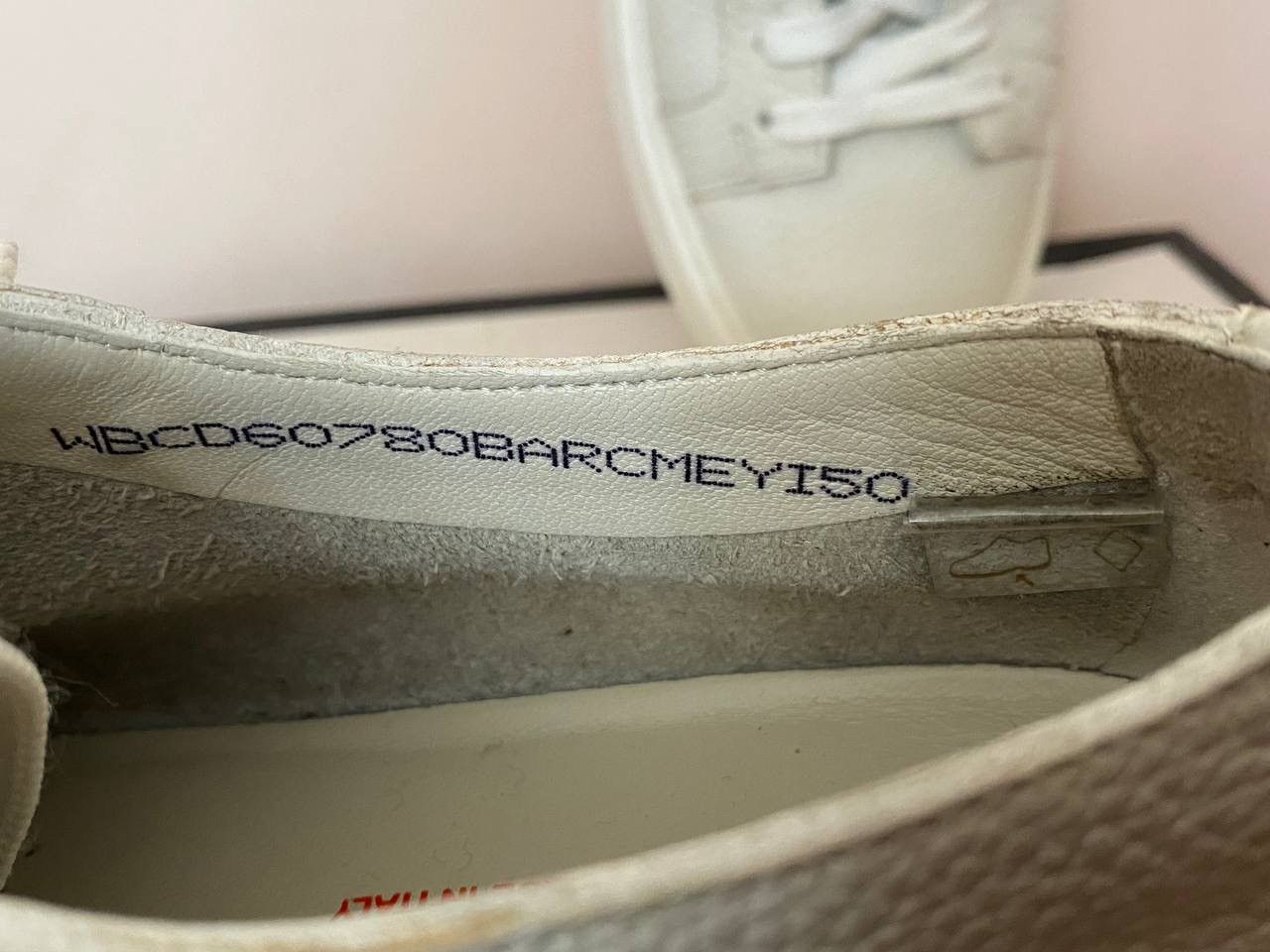 Santoni Santoni Design White women's Leather Classic Sneakers Size US 7 / IT 37 - 9 Thumbnail