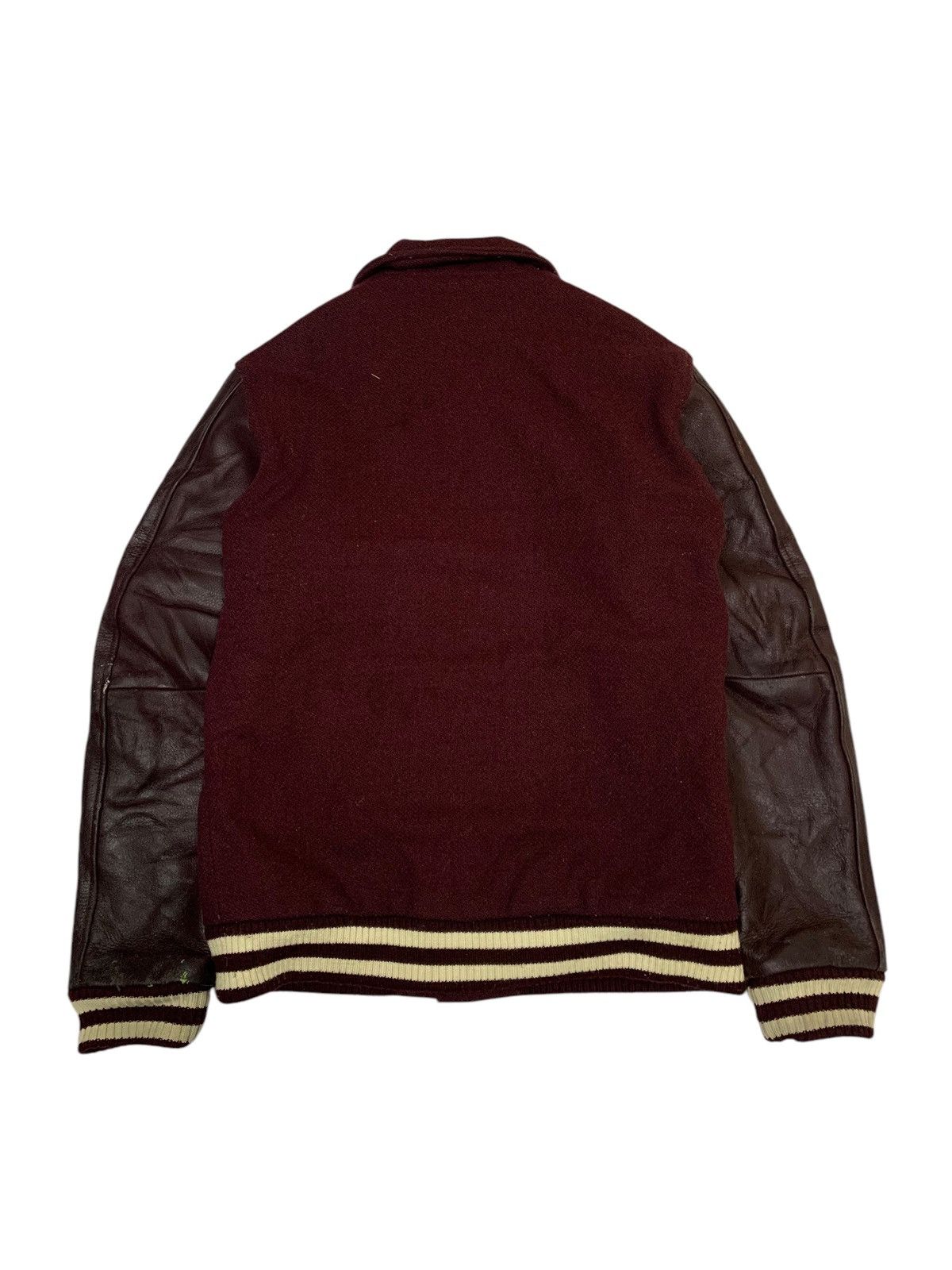 Japanese Brand 🔥COREFIGHTER WOOL/LEATHER VARSITY JACKETS Size US XL / EU 56 / 4 - 6 Thumbnail