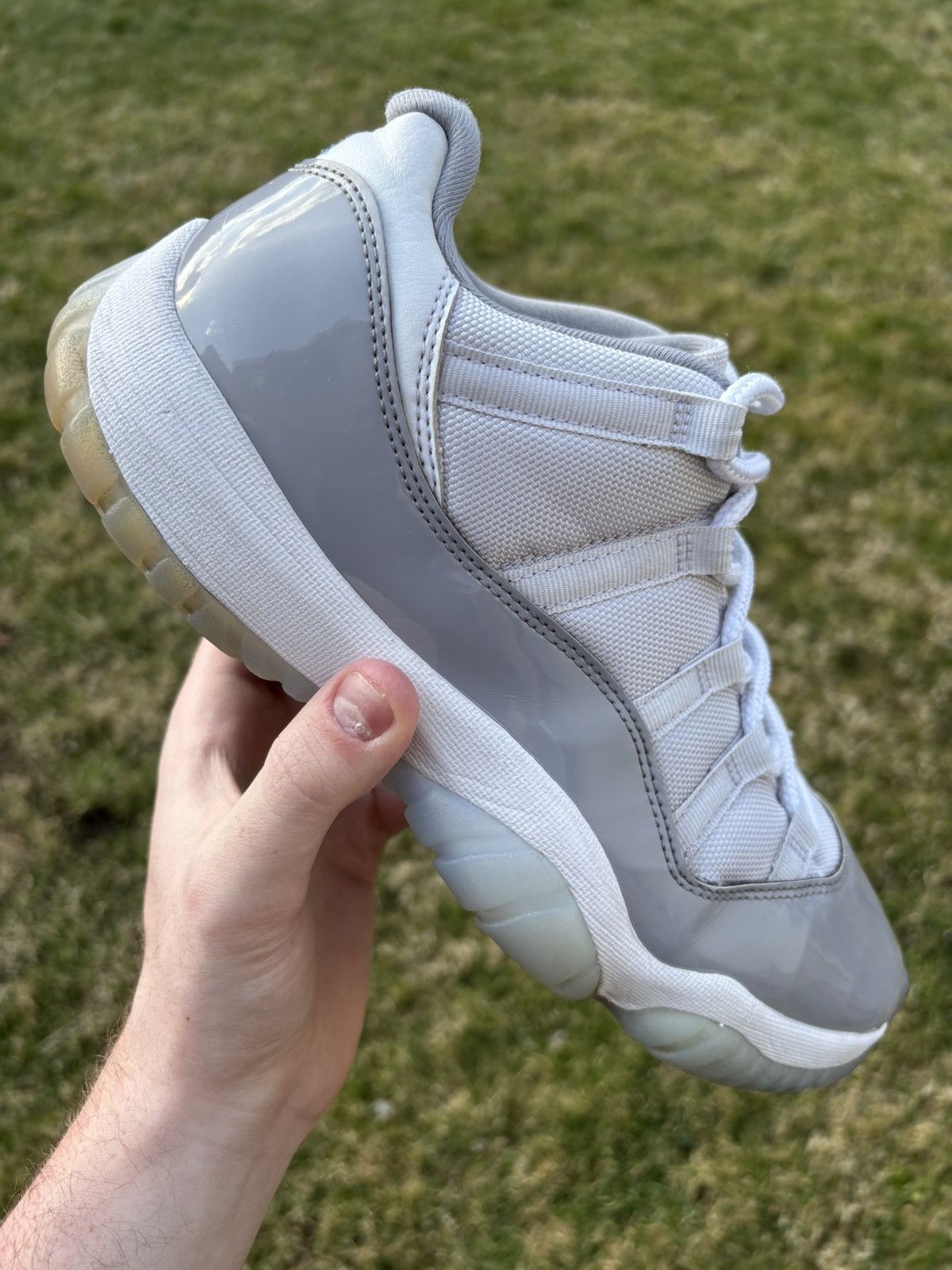 Jordan Brand Jordan 11 Retro Low Cement Grey 2023 Size 10 Size US 10 / EU 43 - 1 Thumbnail
