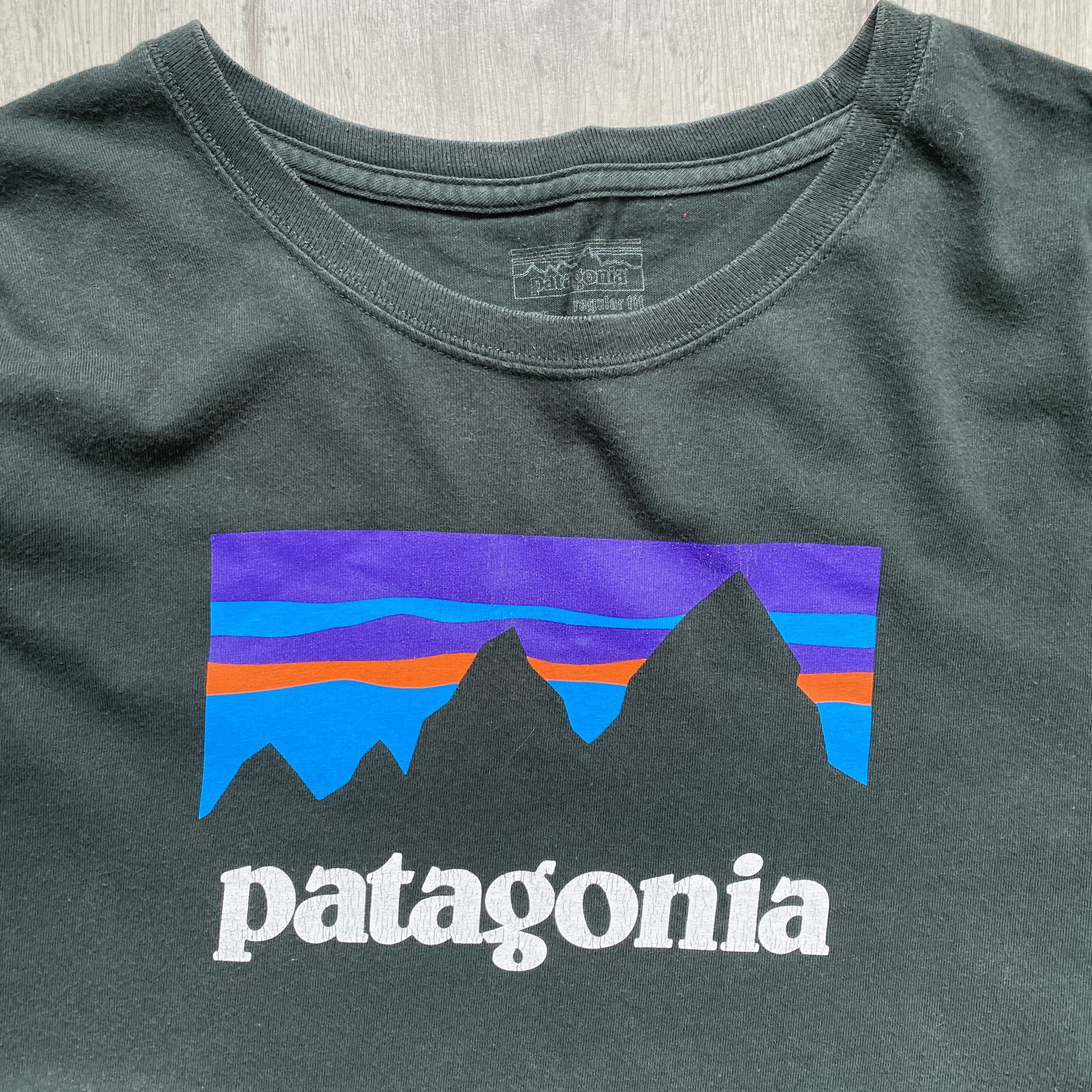 Patagonia 🏔️ Vintage Patagonia Long Sleeve Logo Tee Size US XXL / EU 58 / 5 - 4 Thumbnail