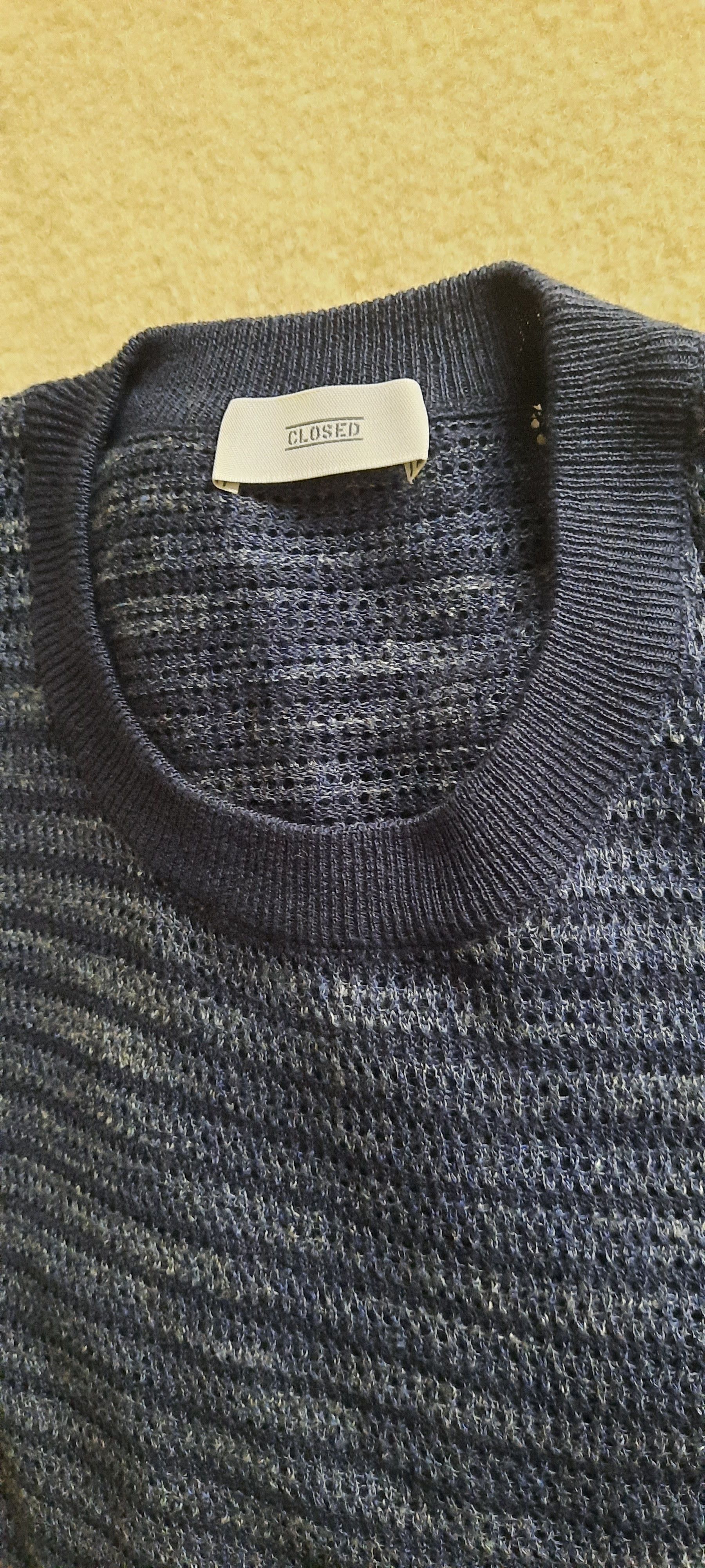 CLOSED CLOSED Men's Sweater Blue M Size US M / EU 48-50 / 2 - 4 Thumbnail