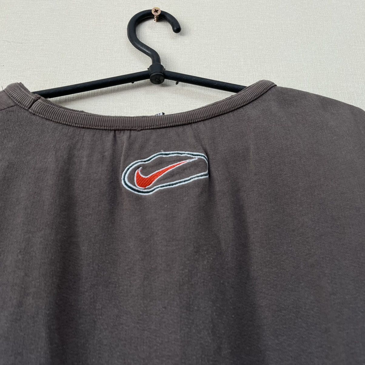 Nike Vintage 90s Nike big logo sweatshirt baggy fit Size US XL / EU 56 / 4 - 4 Thumbnail