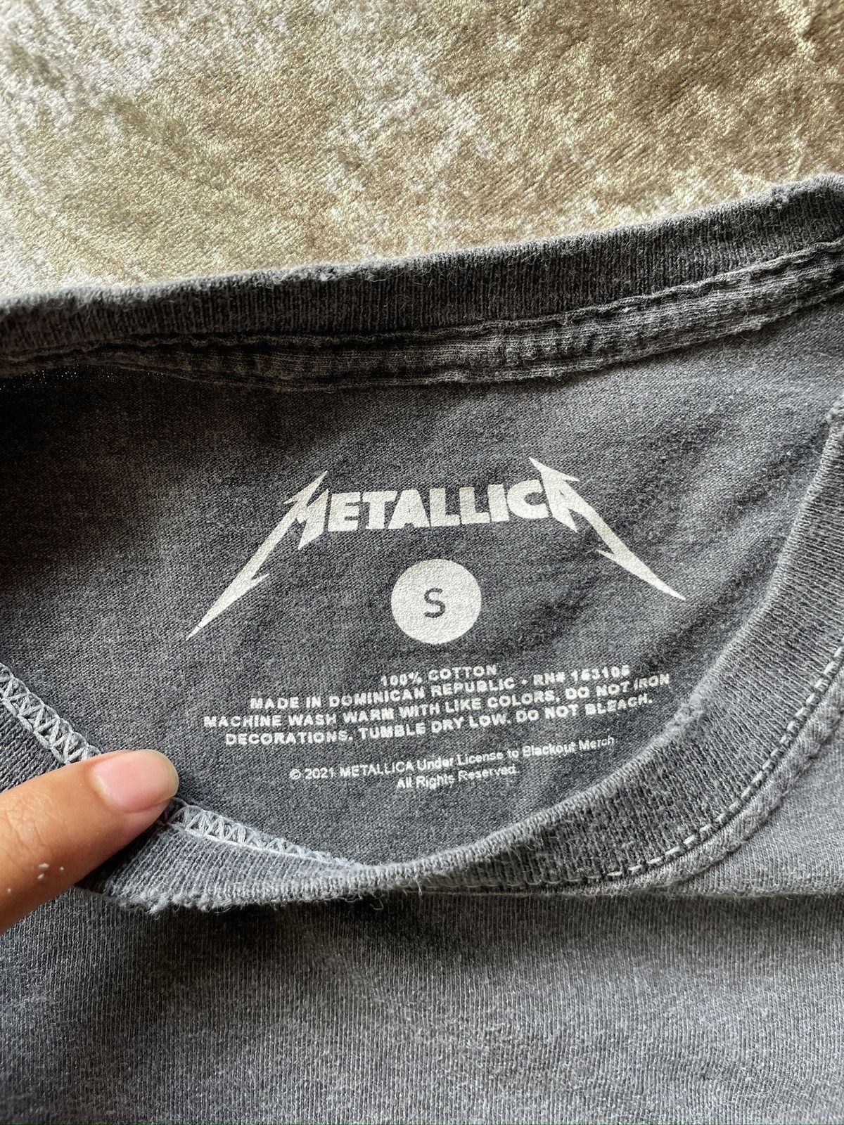 Metallica Metallica Size US S / EU 44-46 / 1 - 2 Thumbnail