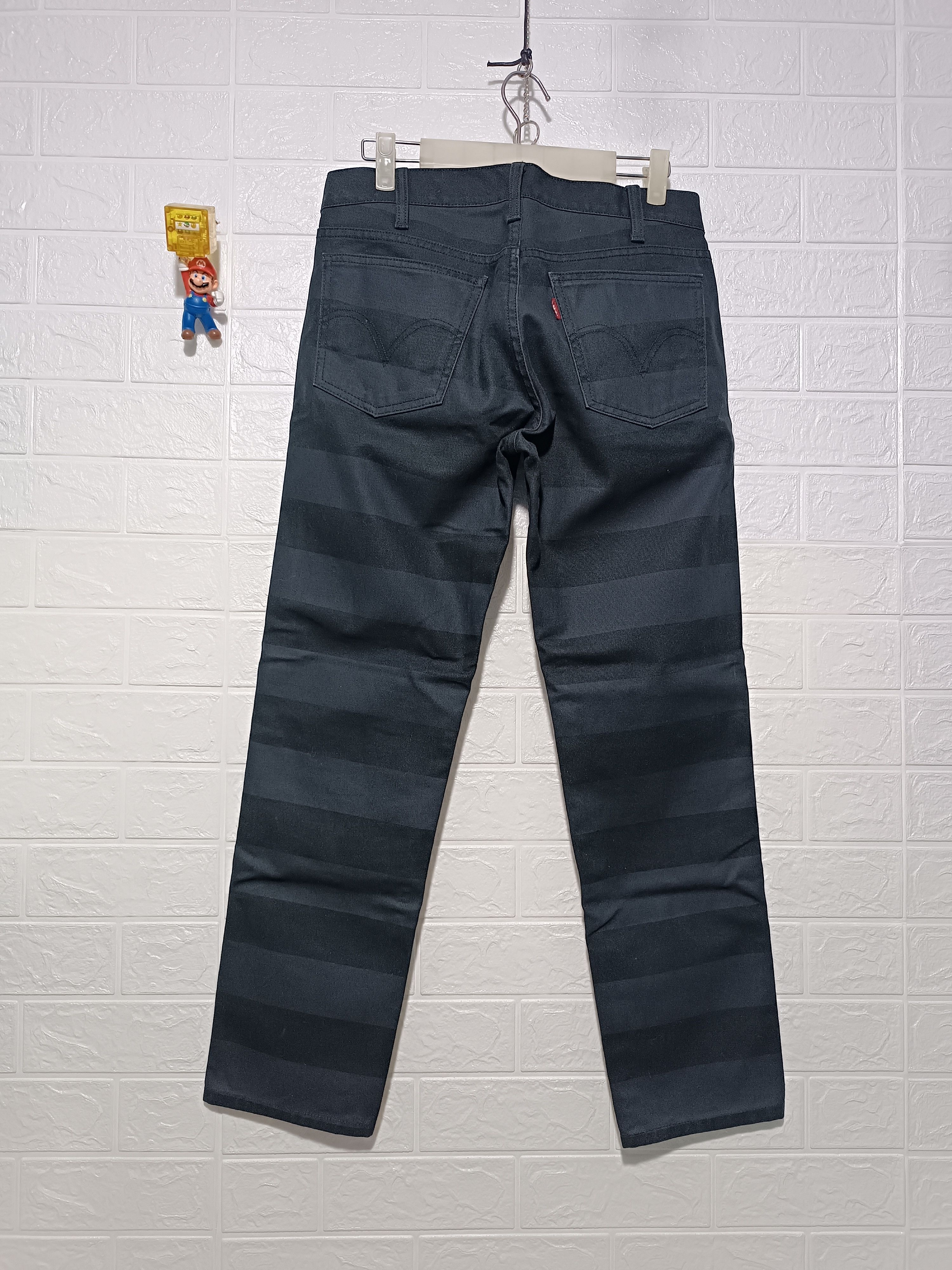 Levi's Vintage Levi's Black Gray Prison Stripes Size US 32 / EU 48 - 7 Thumbnail