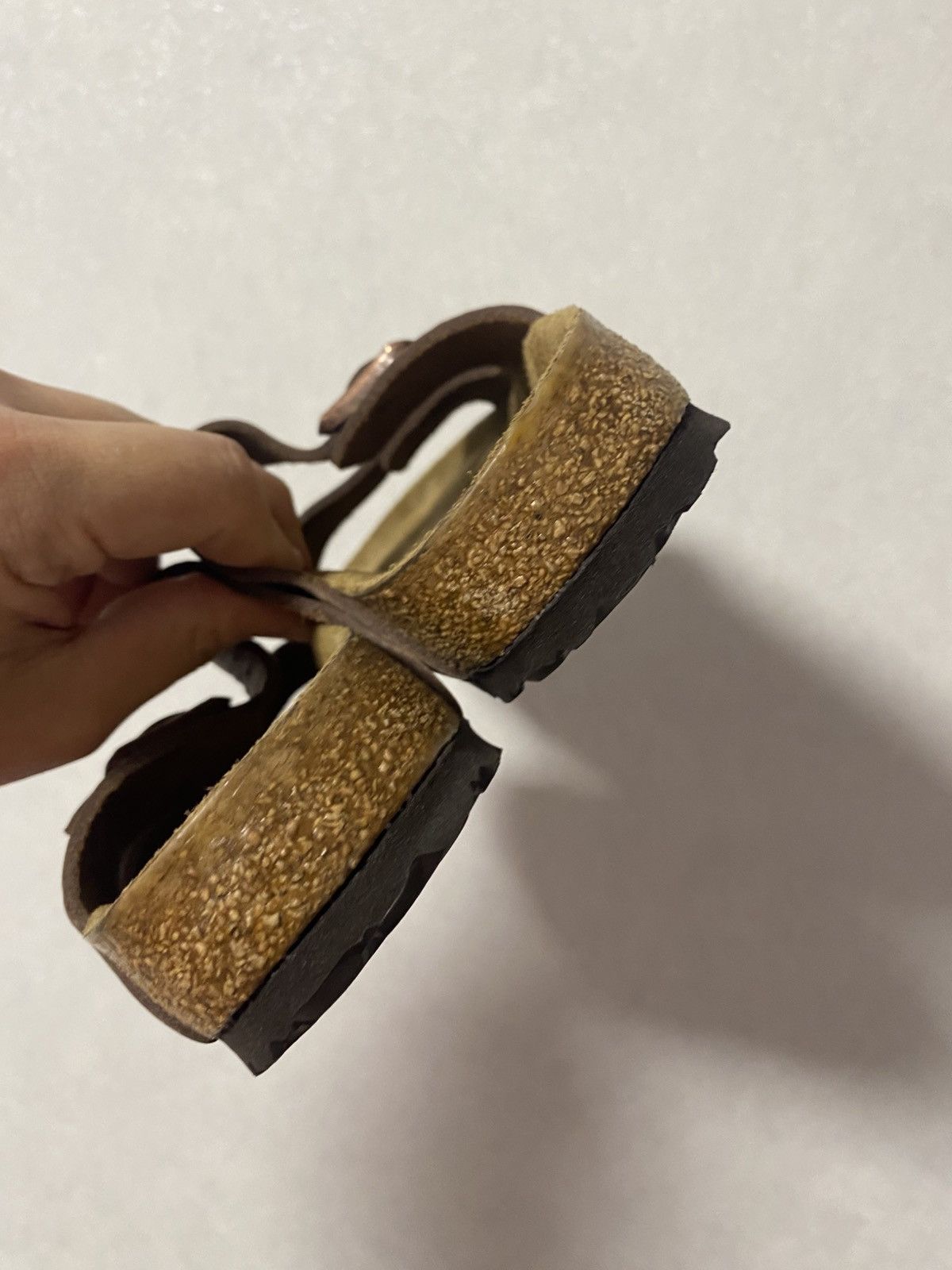 Birkenstock Birkenstock Arizona Brown Leather Sandals Sz: 38 / 24.5cm Size US 8 / IT 38 - 9 Thumbnail