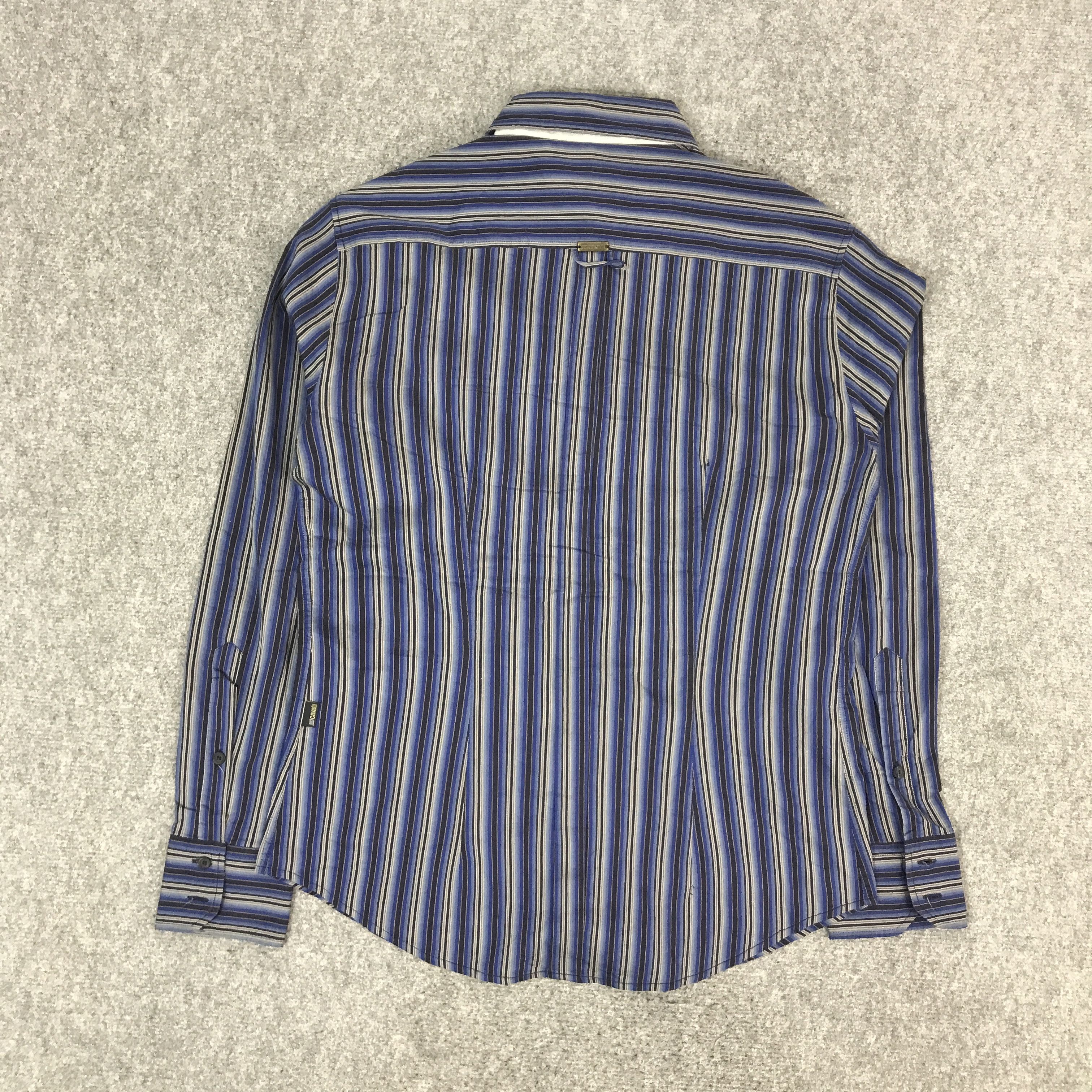 Just Cavalli JUST CAVALLI STRIPED BUTTON UP TSHIRTS Size US M / EU 48-50 / 2 - 2 Thumbnail