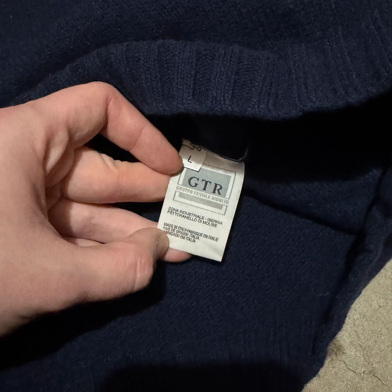 Helmut Lang Vintage 1997 Helmut Lang 1/4 Zip wool sweater Size US M / EU 48-50 / 2 - 3 Thumbnail