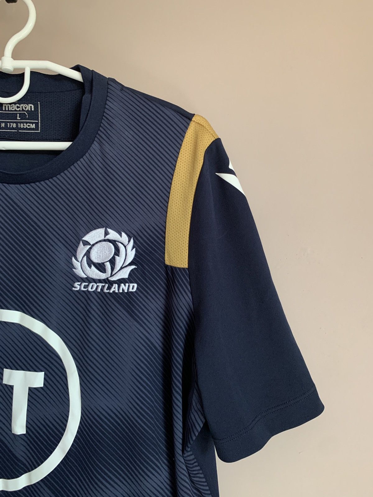Macron Scotland Training Rugby Union Shirt Macron Jersey Size L Size US L / EU 52-54 / 3 - 3 Thumbnail