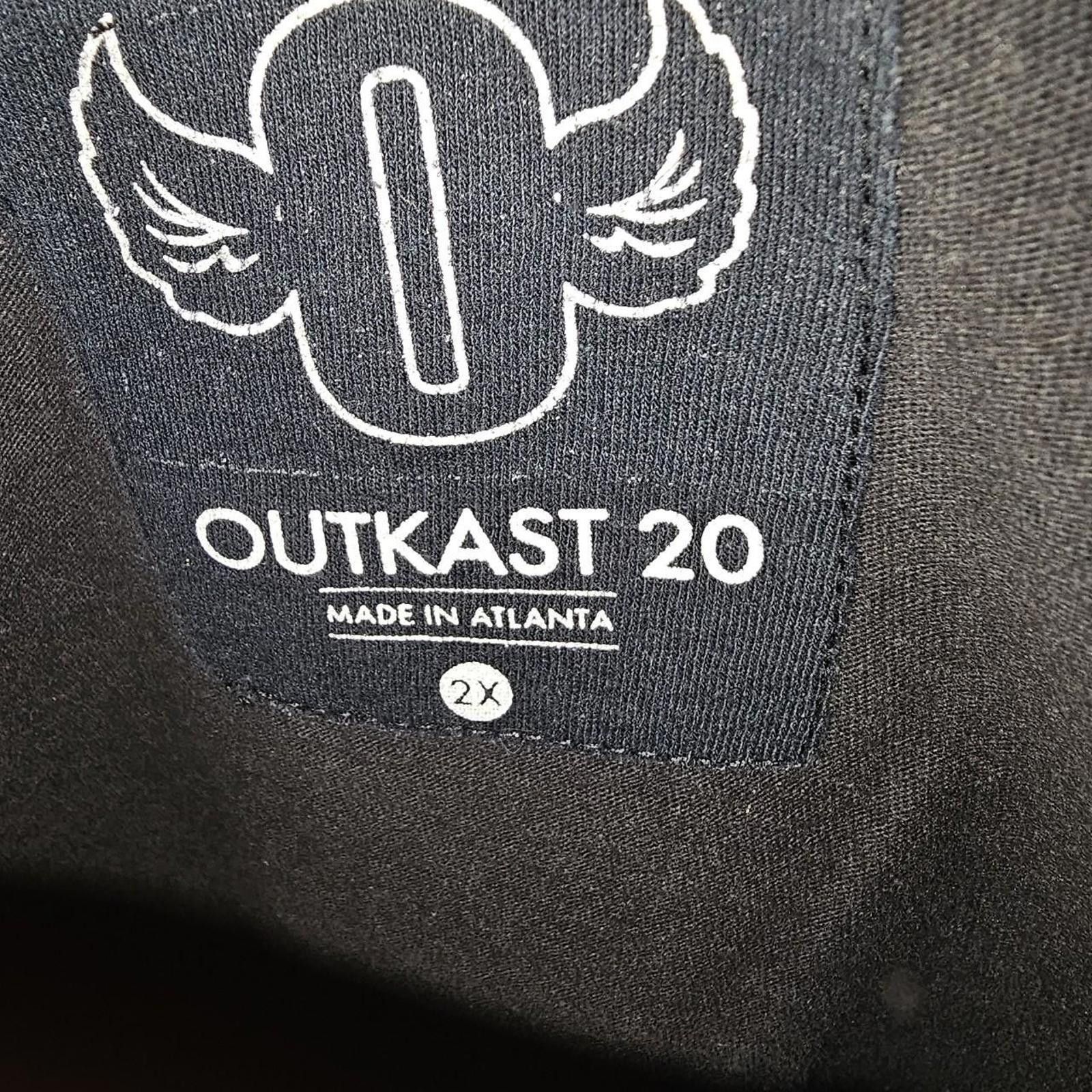 Other Outkast 20 Vintage Black and White T-shirt Size US XXL / EU 58 / 5 - 4 Thumbnail