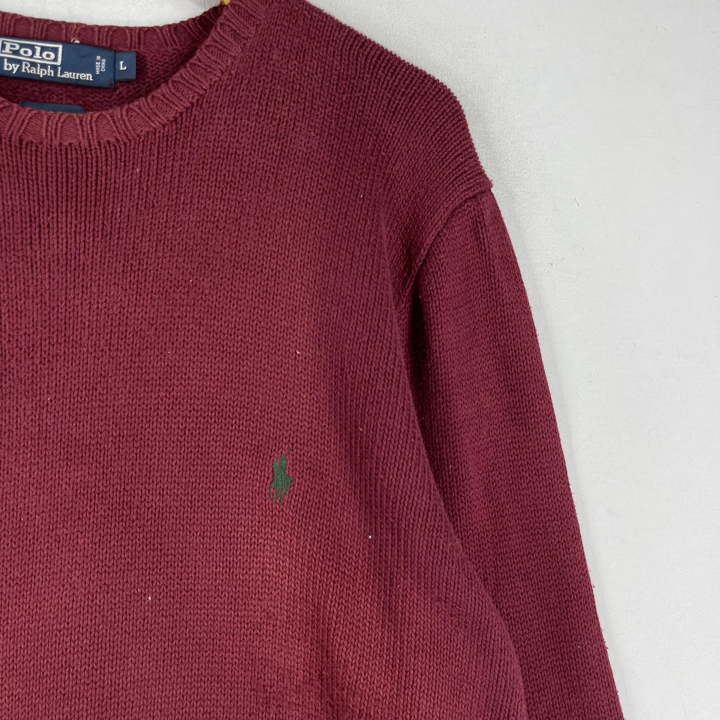Polo Ralph Lauren × Vintage Vintage 90's Polo Ralph Lauren Pullover Knitwear Size US L / EU 52-54 / 3 - 3 Thumbnail