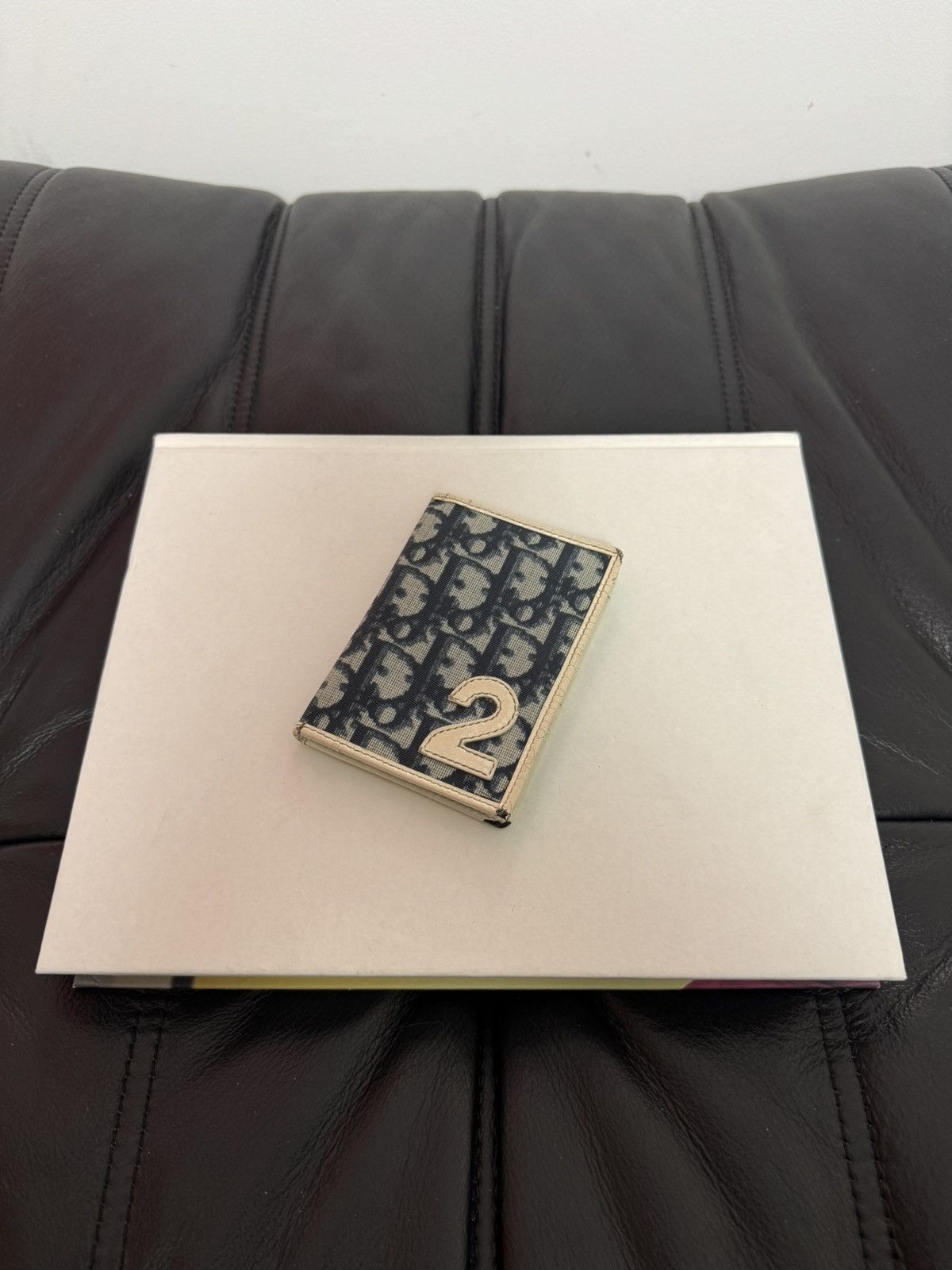 Dior Vintage Dior Monogram Wallet Card Holder Designer Y2k 90s Size ONE SIZE - 1 Thumbnail
