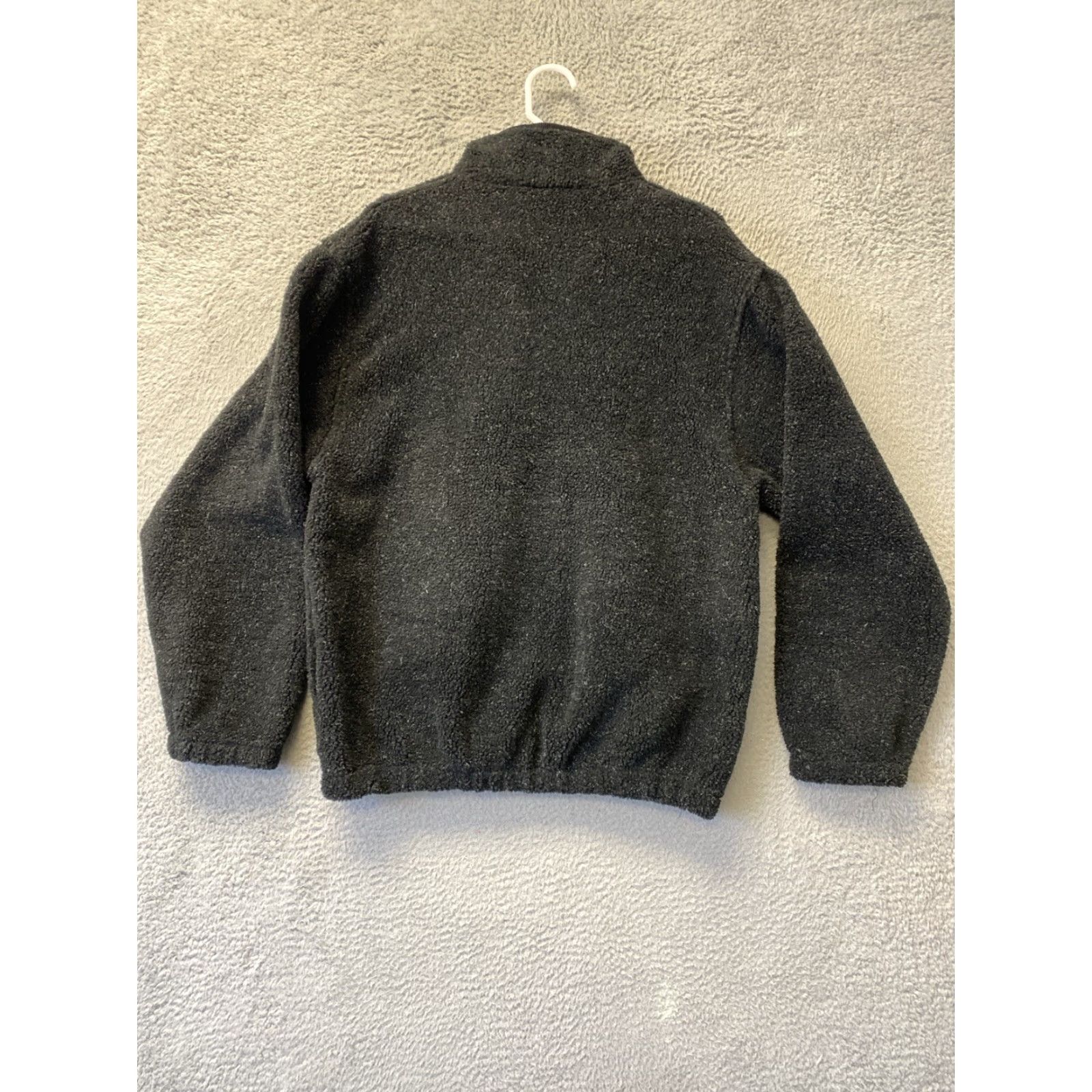 Hard Rock Cafe Hard Rock Cafe Hollywood Pullover Jacket M Black Gray Sherpa Fleece Snap 51-72 Size US M / EU 48-50 / 2 - 7 Thumbnail