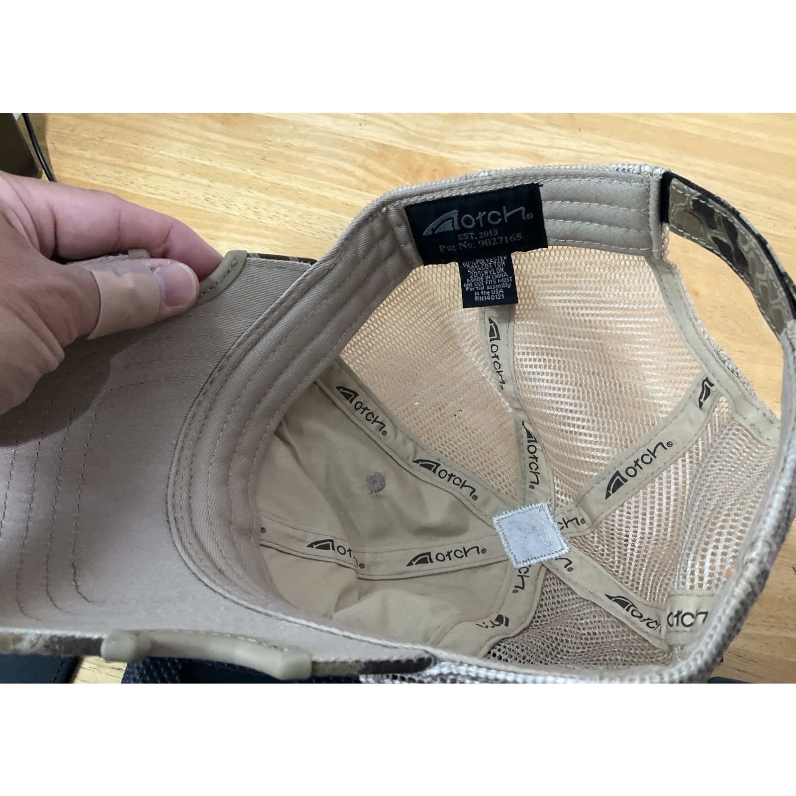 Other Notch Classic Tan Camo Terra Adjustable Cap Tactical hat Size ONE SIZE - 5 Thumbnail