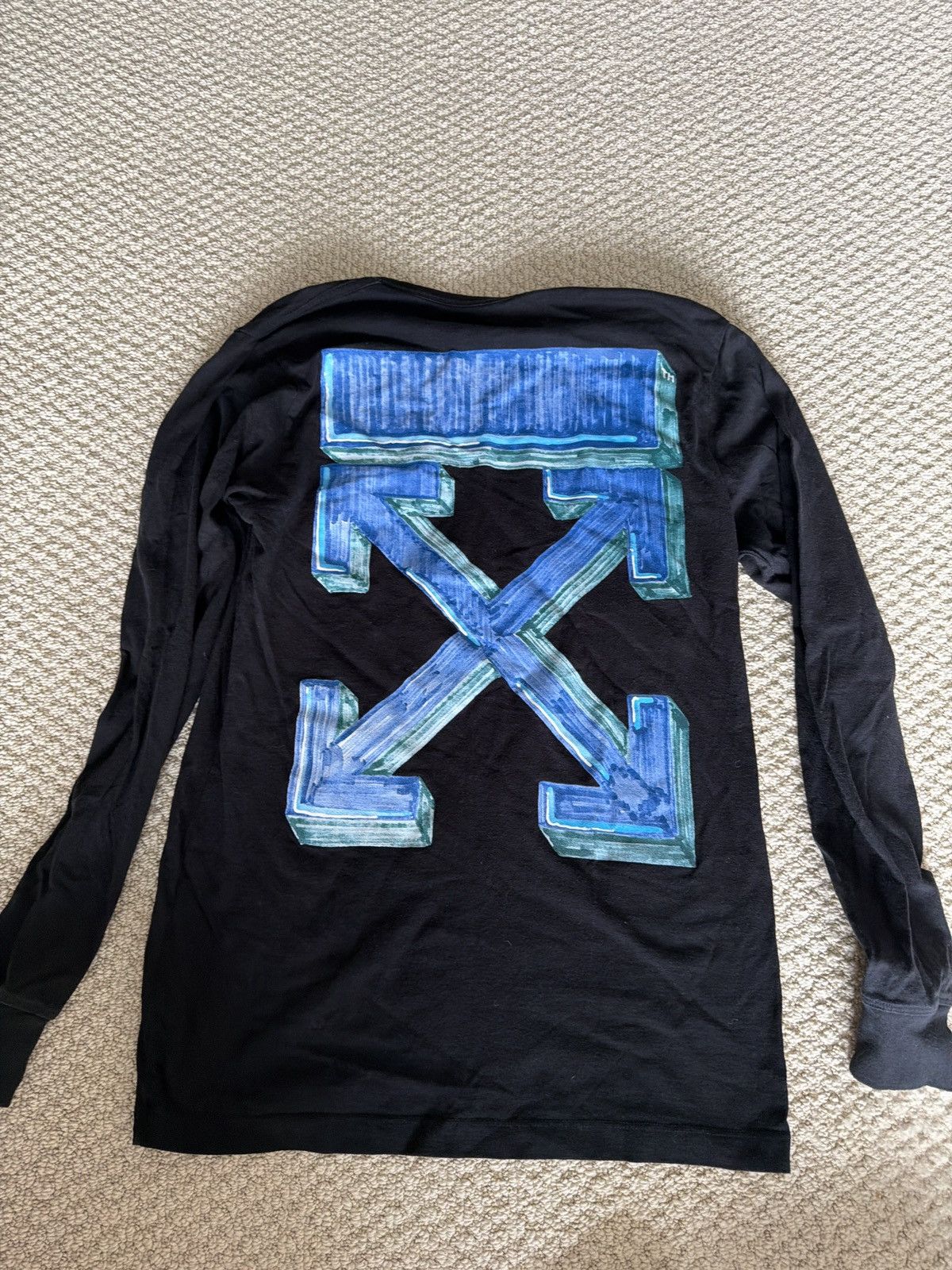 Off-White Off White Marker Long Sleeve Size US M / EU 48-50 / 2 - 2 Thumbnail