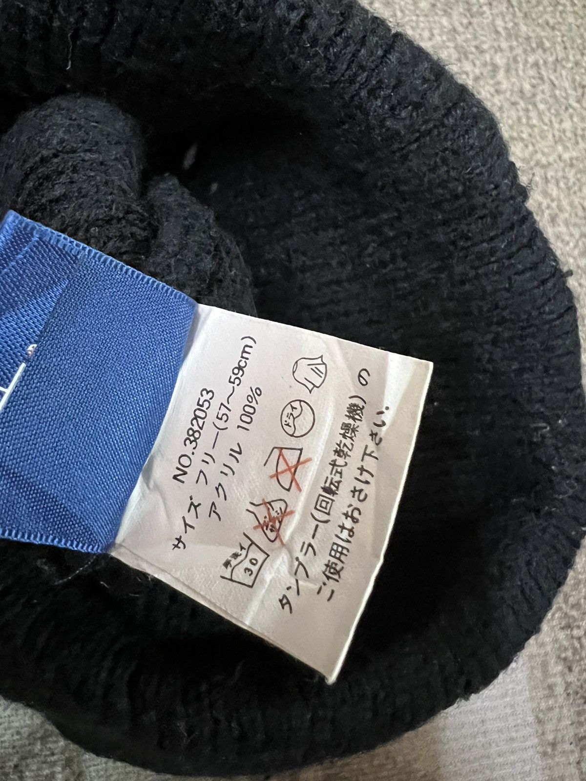 Converse Vintage Converse Big Logo Beanie Hats Size ONE SIZE - 7 Thumbnail