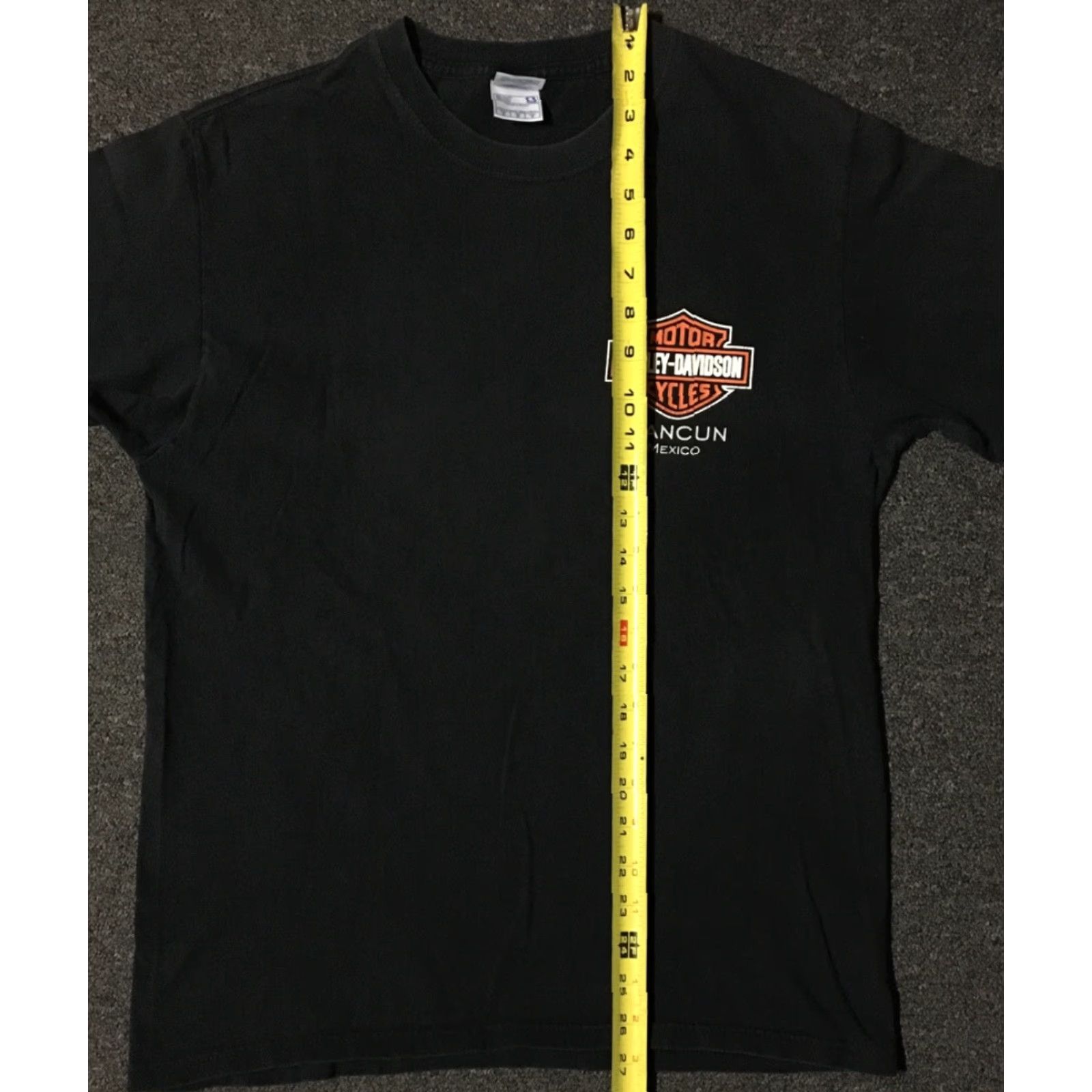 Harley Davidson VINTAGE Harley-Davidson Shirt M Mexico Eagle Harley-Davidson Cancun Black 90s Grunge Biker Punk Graphic Tee Men Shirts Size US M / EU 48-50 / 2 - 7 Thumbnail
