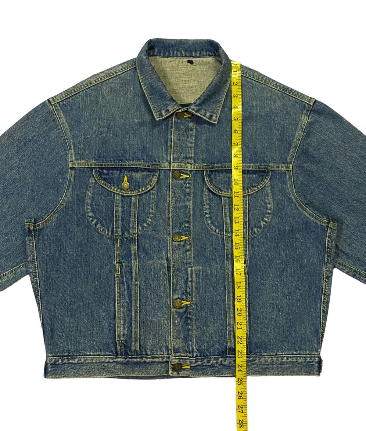 Hysteric Glamour Hysteric Glamour Paris Knit Patch Elfen Logo Denim Jacket Size US L / EU 52-54 / 3 - 6 Thumbnail