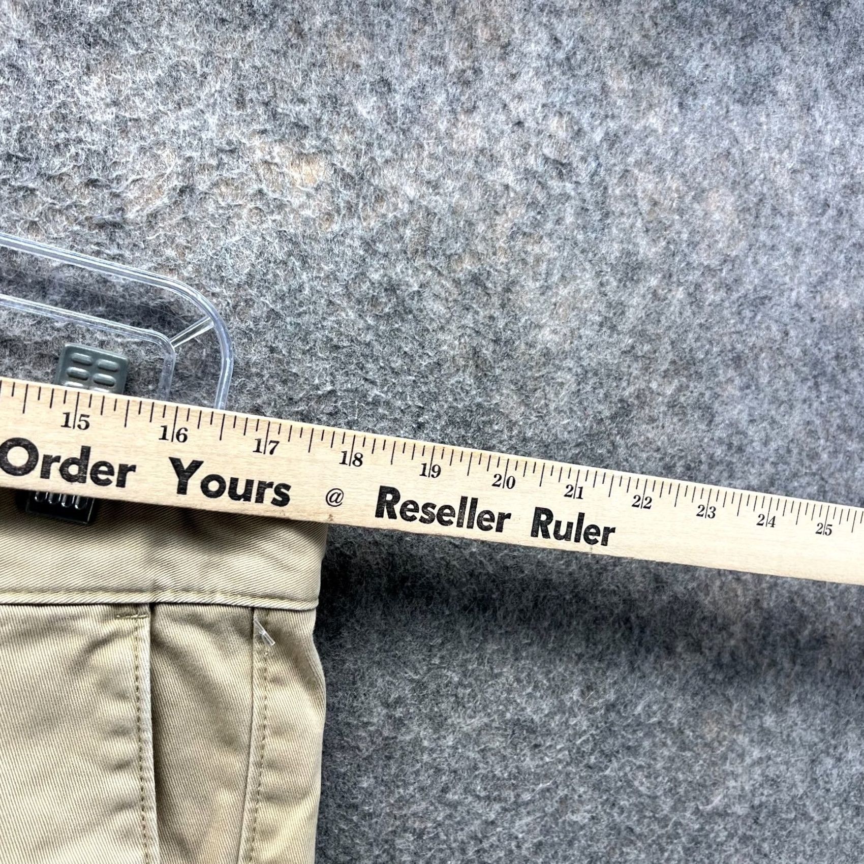 Eddie Bauer Eddie Bauer Pants Men 35x30 Chino Flat Front Beige Cotton Canvas / Regular Rise / Button Closure / Pockets / Straight Leg / Size 35 Beach? Size US 35 - 5 Thumbnail