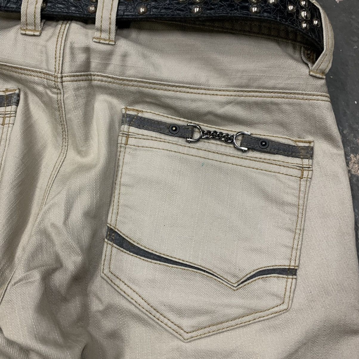 Nicole Club Archive nicole club for men chain pocket straight cut pants Size US 32 / EU 48 - 5 Thumbnail