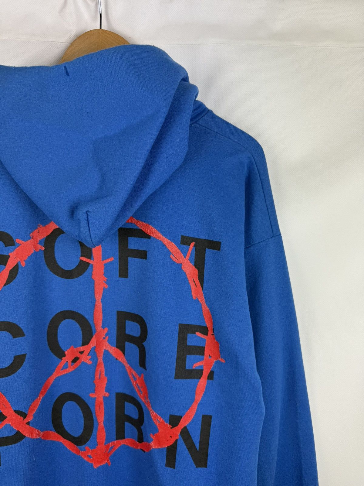 Champion × Pleasures Pleasures Champion Soft Core Porn Big Logo Hoodie Pullover Size US L / EU 52-54 / 3 - 19 Thumbnail