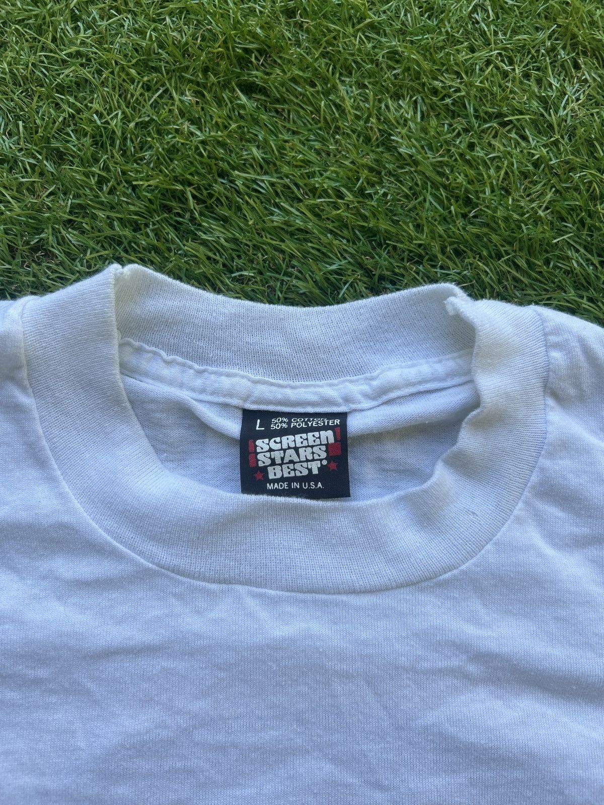 Vintage Vintage 1990 Cambridge Triathlon T-Shirt Size US L / EU 52-54 / 3 - 3 Thumbnail
