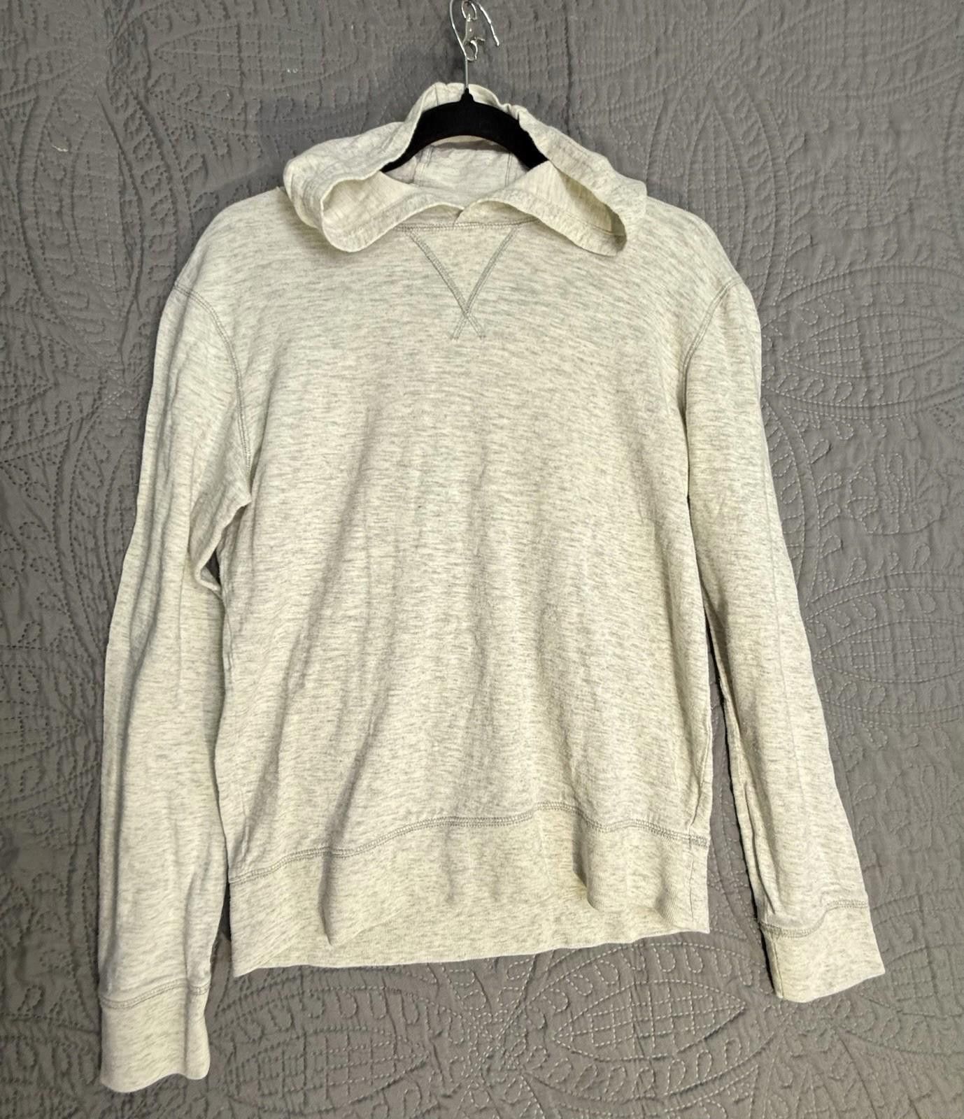 Vince VINCE Size S Light Grey Slub Cotton knit Hoodie Size US S / EU 44-46 / 1 - 1 Thumbnail