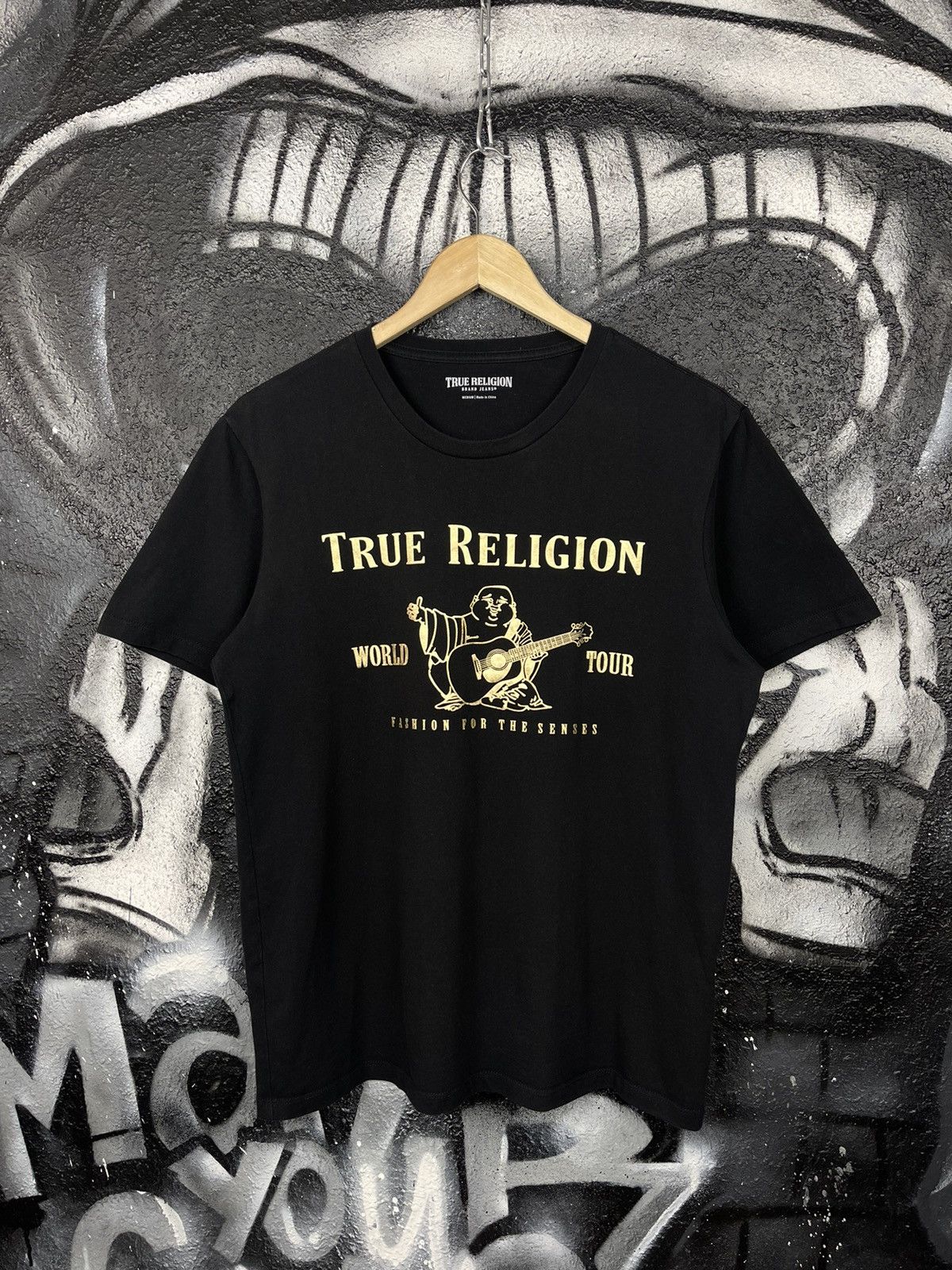 True Religion True Religion Metallic Buddha Short Sleeve T-Shirt Women’s M Size M / US 6-8 / IT 42-44 - 2 Thumbnail