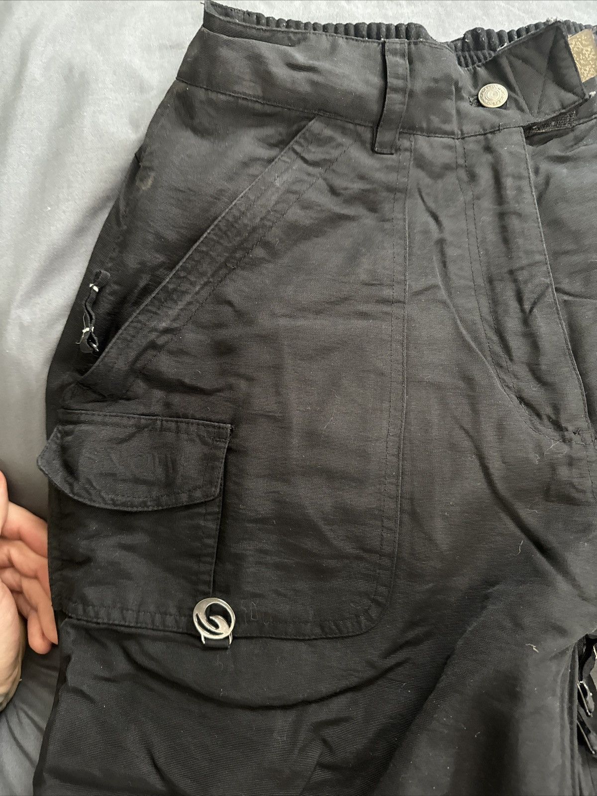 Designer × Vintage Powder Room 6 Pocket Vented Insulated Snow Pants Size 26" / US 2 / IT 38 - 5 Thumbnail