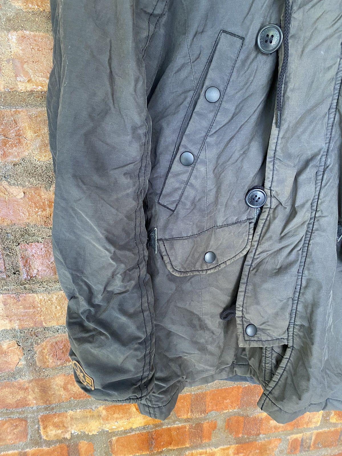 Hysteric Glamour 90s split fur military parka jacket Size S / US 4 / IT 40 - 14 Thumbnail