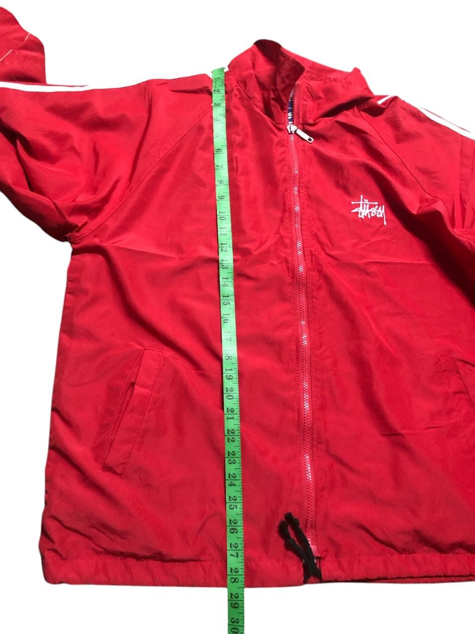 Stussy VINTAGE STUSSY SPORT RED LIGHT ZIPPER JACKET MESH LINING Size US L / EU 52-54 / 3 - 19 Thumbnail
