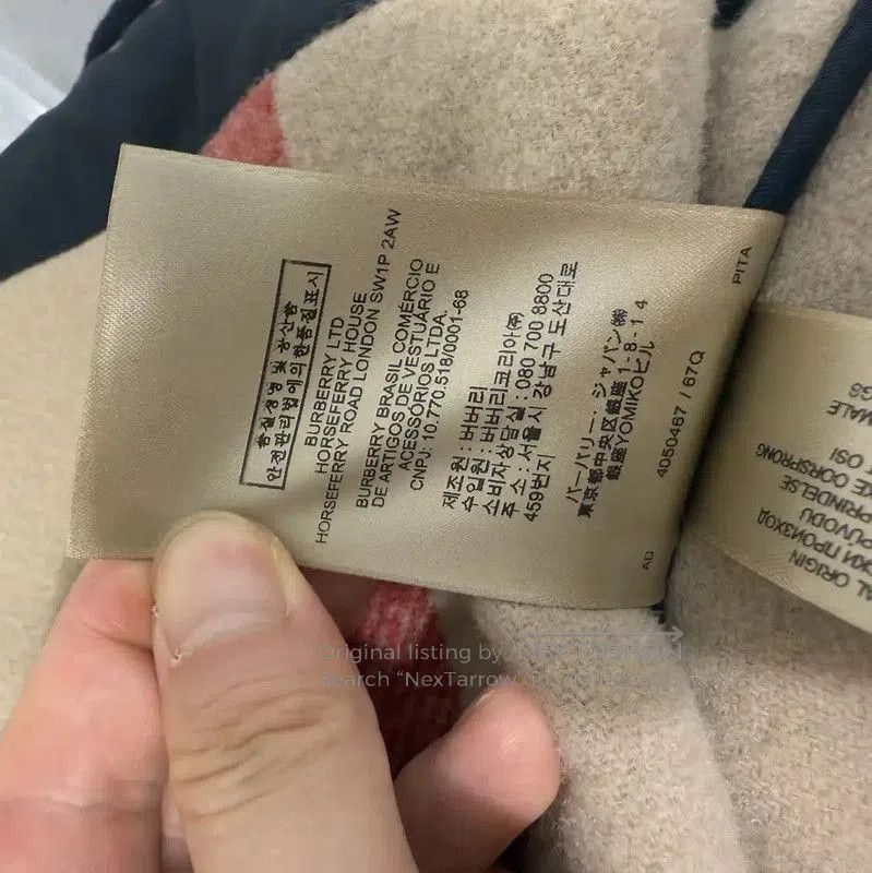 Burberry Burberry Winter Navy Wool Blend Long Coat. Size US M / EU 48-50 / 2 - 4 Thumbnail