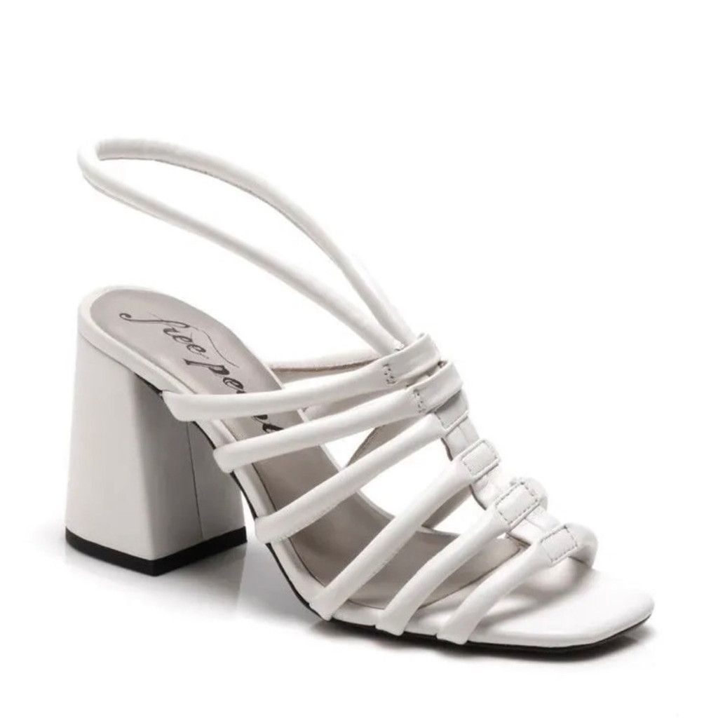 Free People Free People Black Colette Cinched Heels Size 40. SH4 Size US 9 / IT 39 - 2 Thumbnail