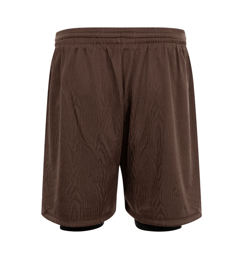 Martine Rose o1h1sh11224 Double Football Shorts in Brown Size US 32 / EU 48 - 2 Thumbnail