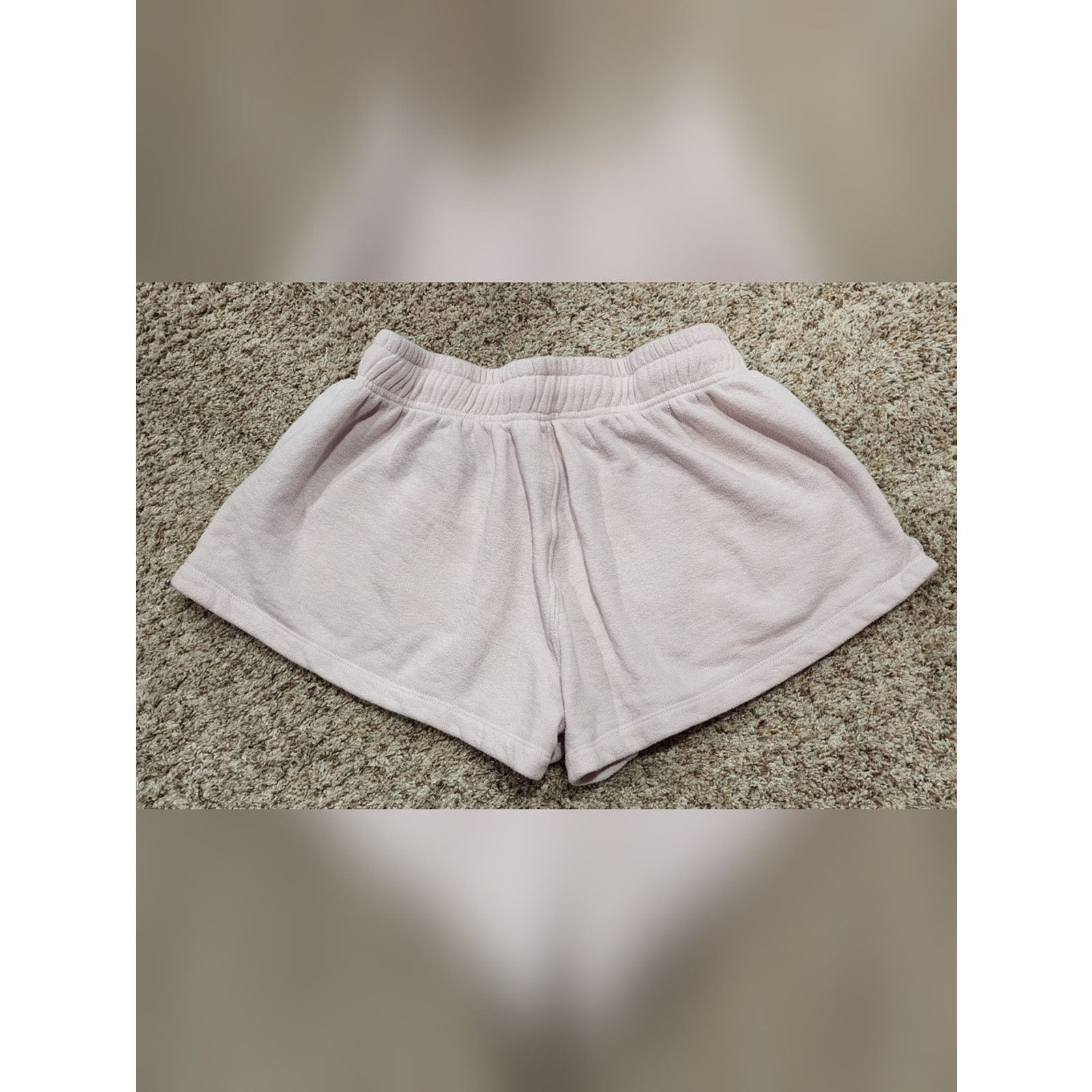 LoveShackFancy LoveShackFancy Light Pink Cozy Drawstring Lounge Shorts XS Size 25" / US 0 / IT 36 - 6 Thumbnail