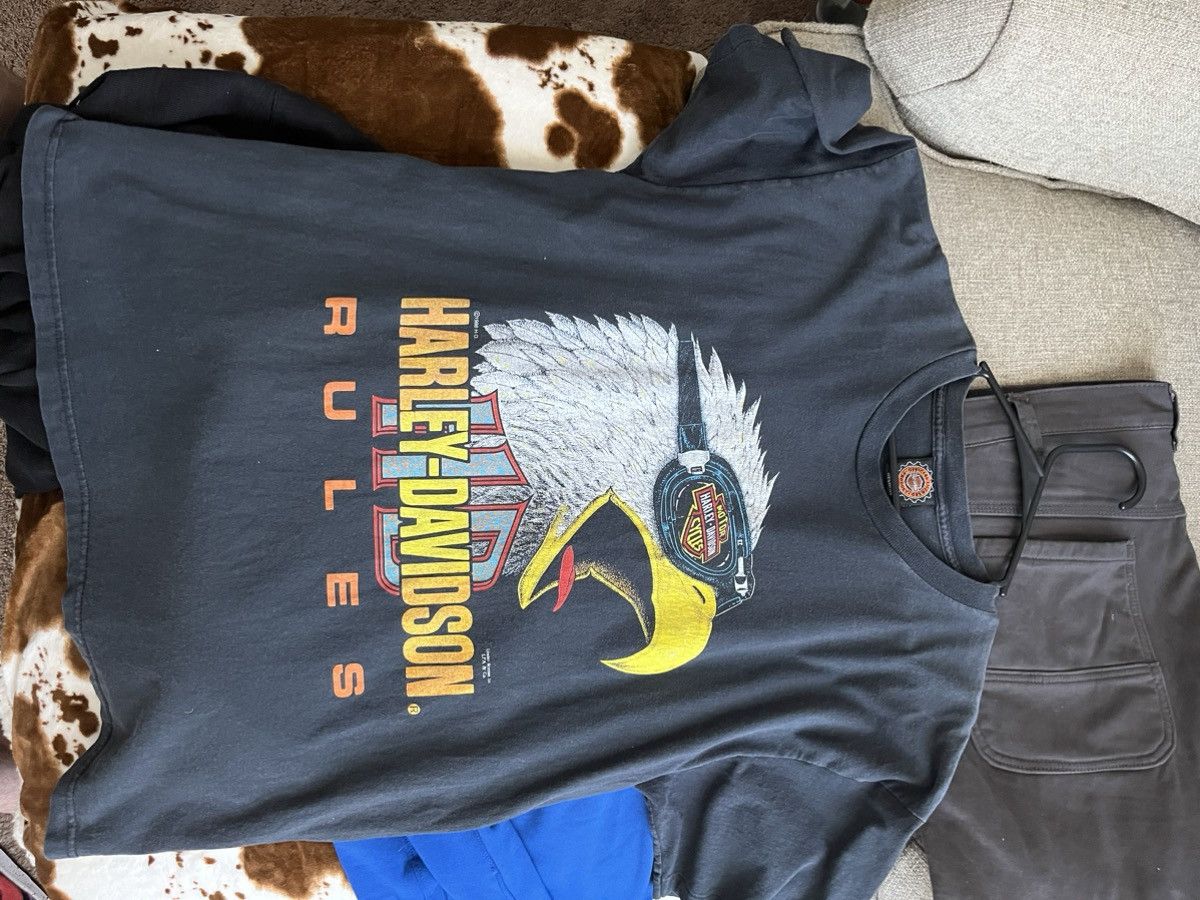 Harley Davidson Vintage HD RULES Tshirt