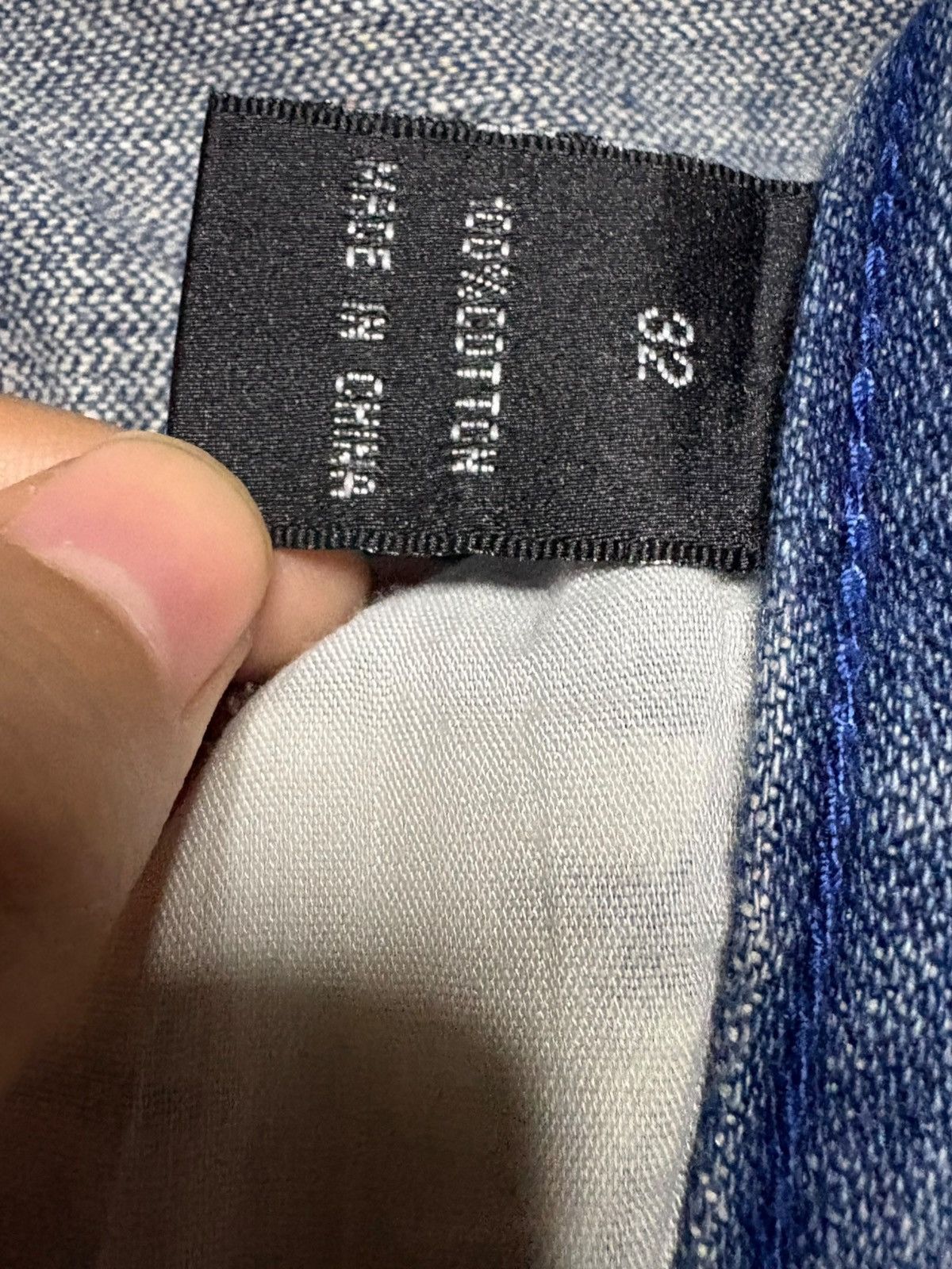 Japanese Brand Vintage Japanese Brand L.A GANGSTA Spell Out Baggy Jeans Size US 32 / EU 48 - 11 Thumbnail