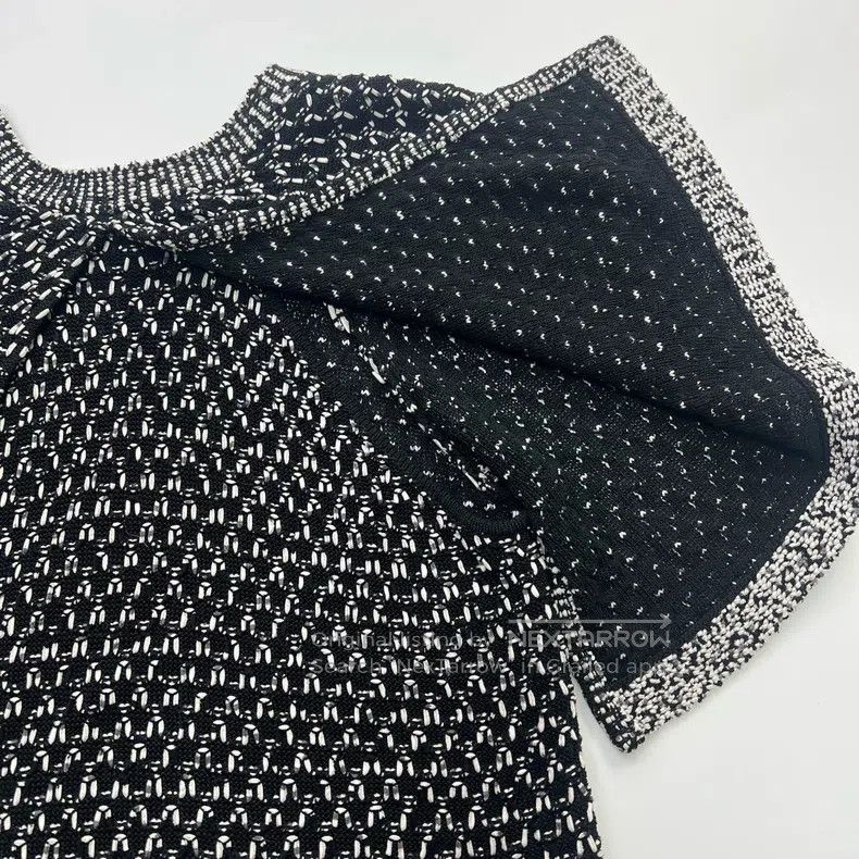 Chanel Chanel Bat sleeve design double C braided short sleeves Size XS / US 0-2 / IT 36-38 - 6 Thumbnail