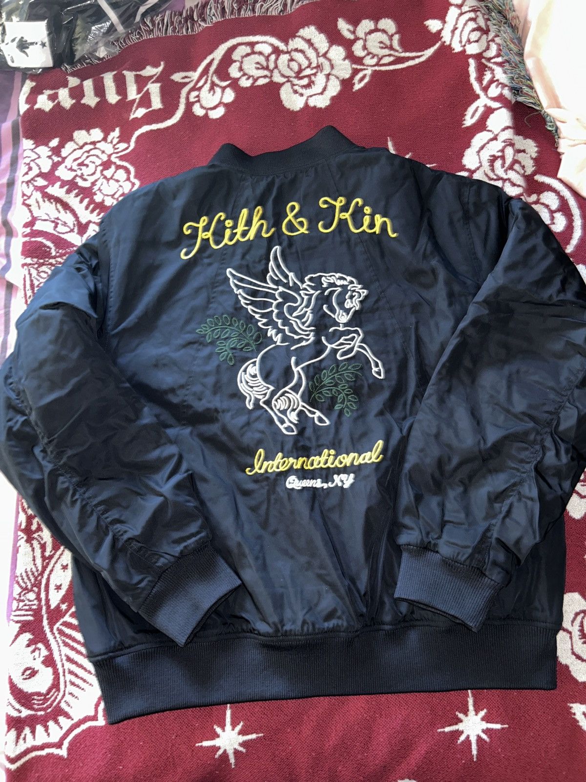 Kith Kith dumont flight bomber jacket | Grailed
