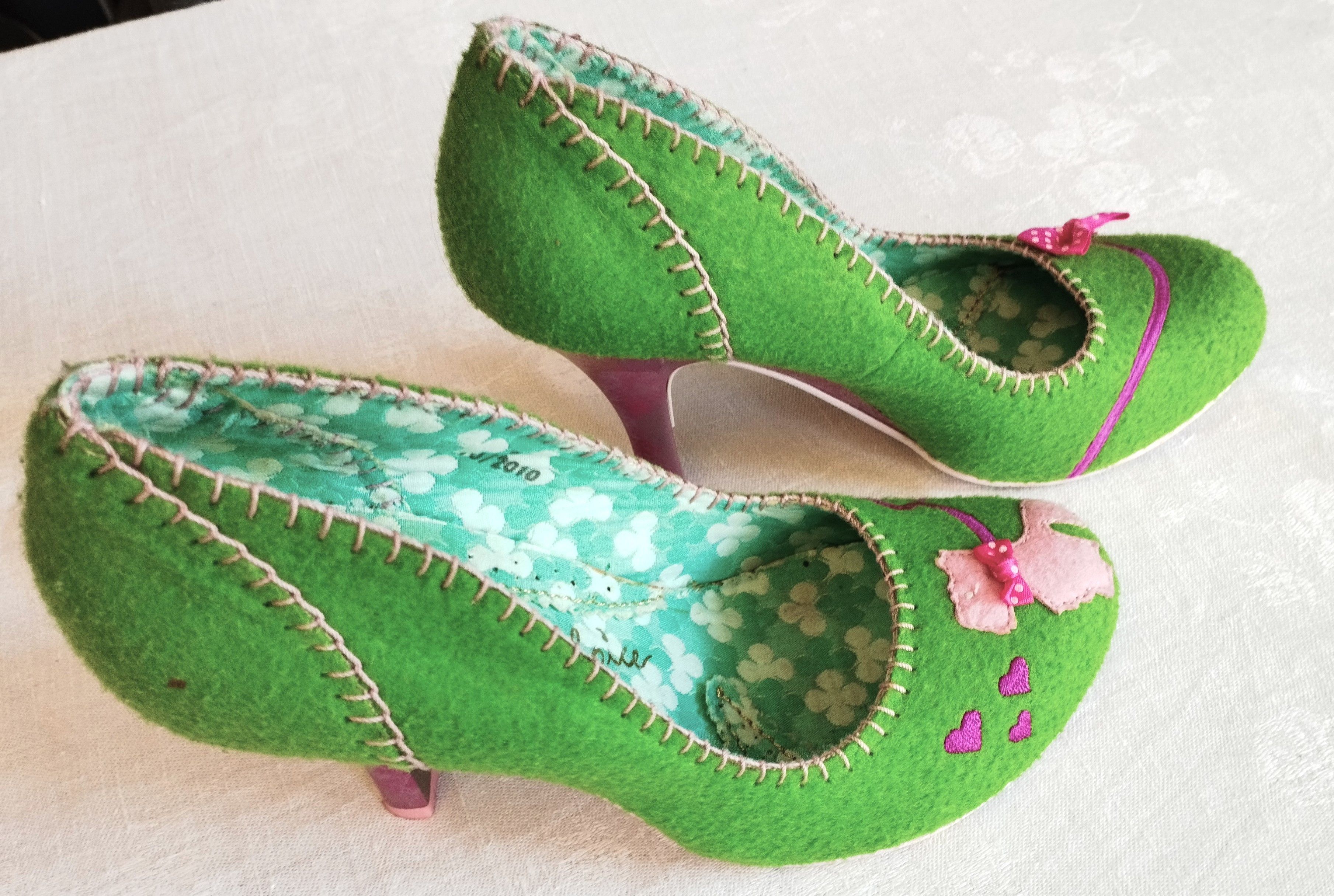 Vintage Irregular Choice Escarpins T 38 Size US 7 / IT 37 - 7 Thumbnail