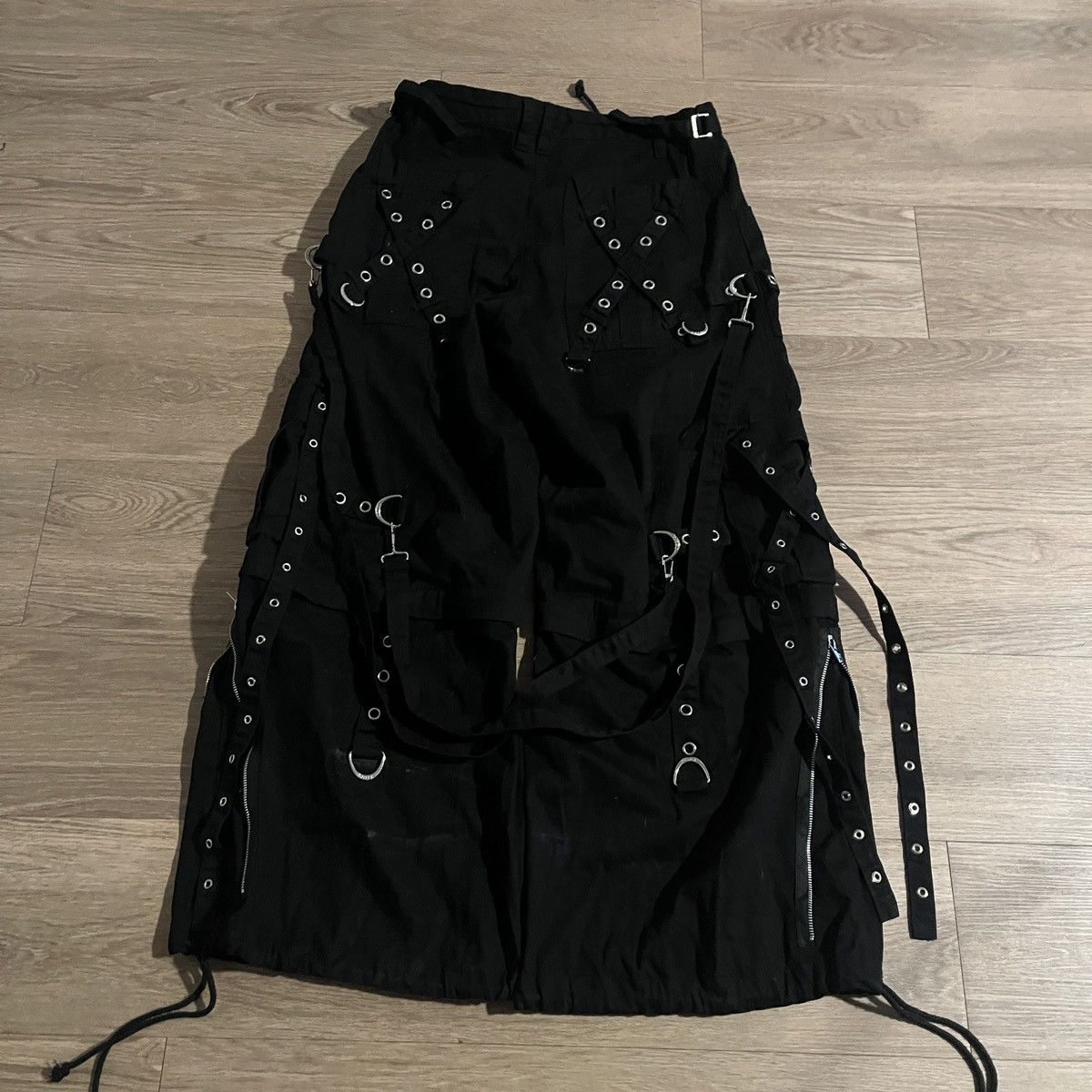 Tripp NYC Black Silver Tripp NYC X-Strap Size US 34 / EU 50 - 6 Thumbnail