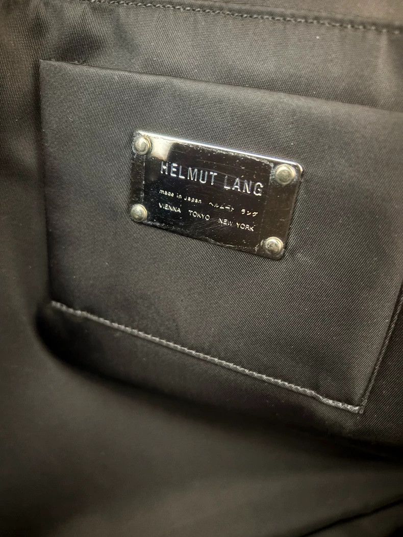 Helmut Lang HELMUT LANG size os Leather backpack/lunch bag for fall/win Size ONE SIZE - 4 Thumbnail