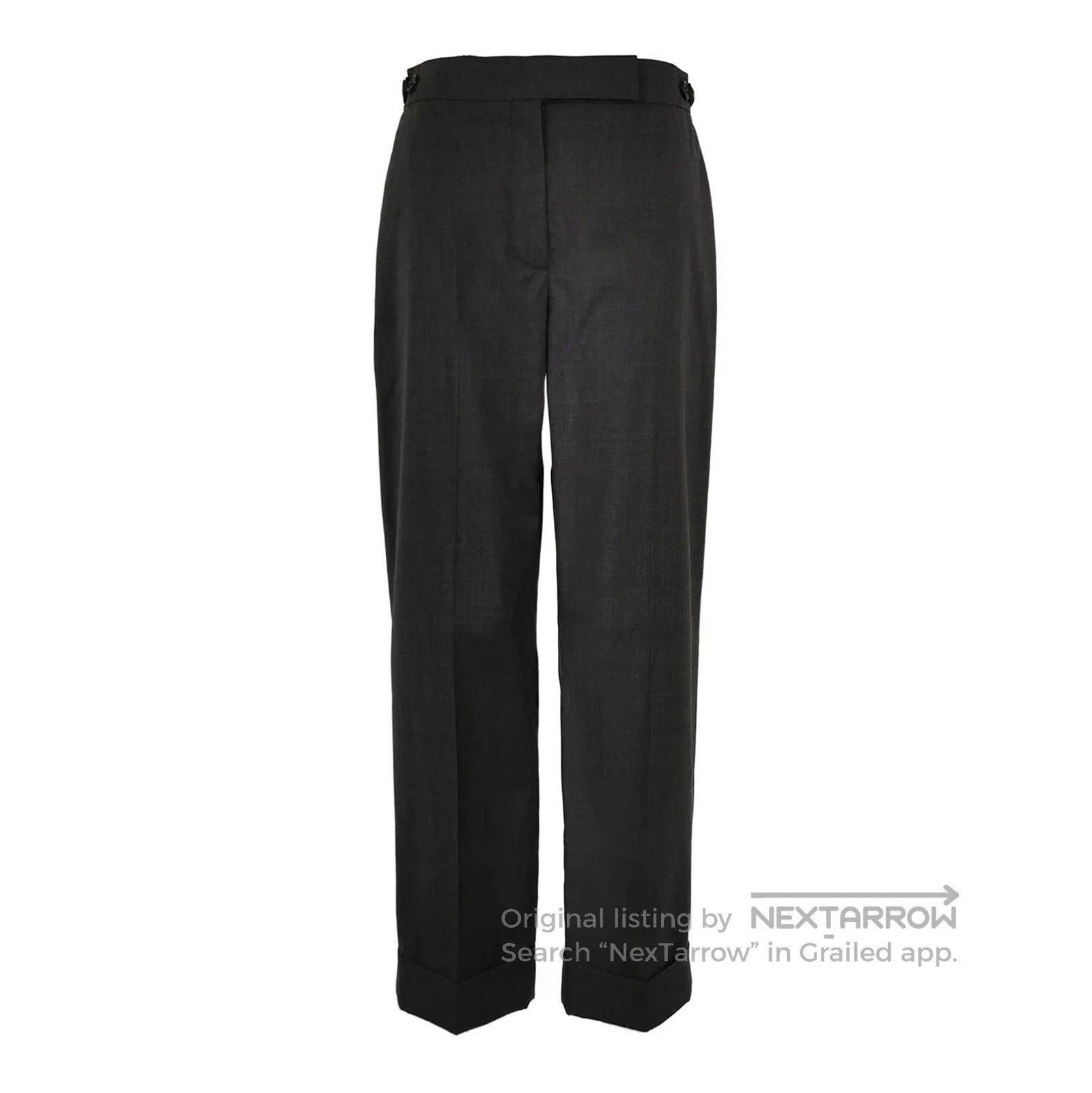 Prada Prada Solid Wool Trousers in Size 38 . Size 37" - 1 Thumbnail