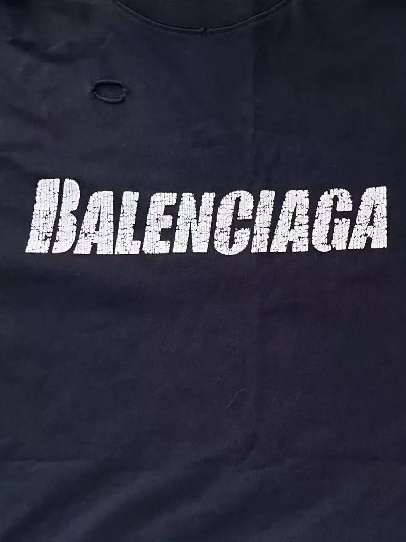 Balenciaga Balenciaga Destroy logo short sleeves Size US S / EU 44-46 / 1 - 5 Thumbnail