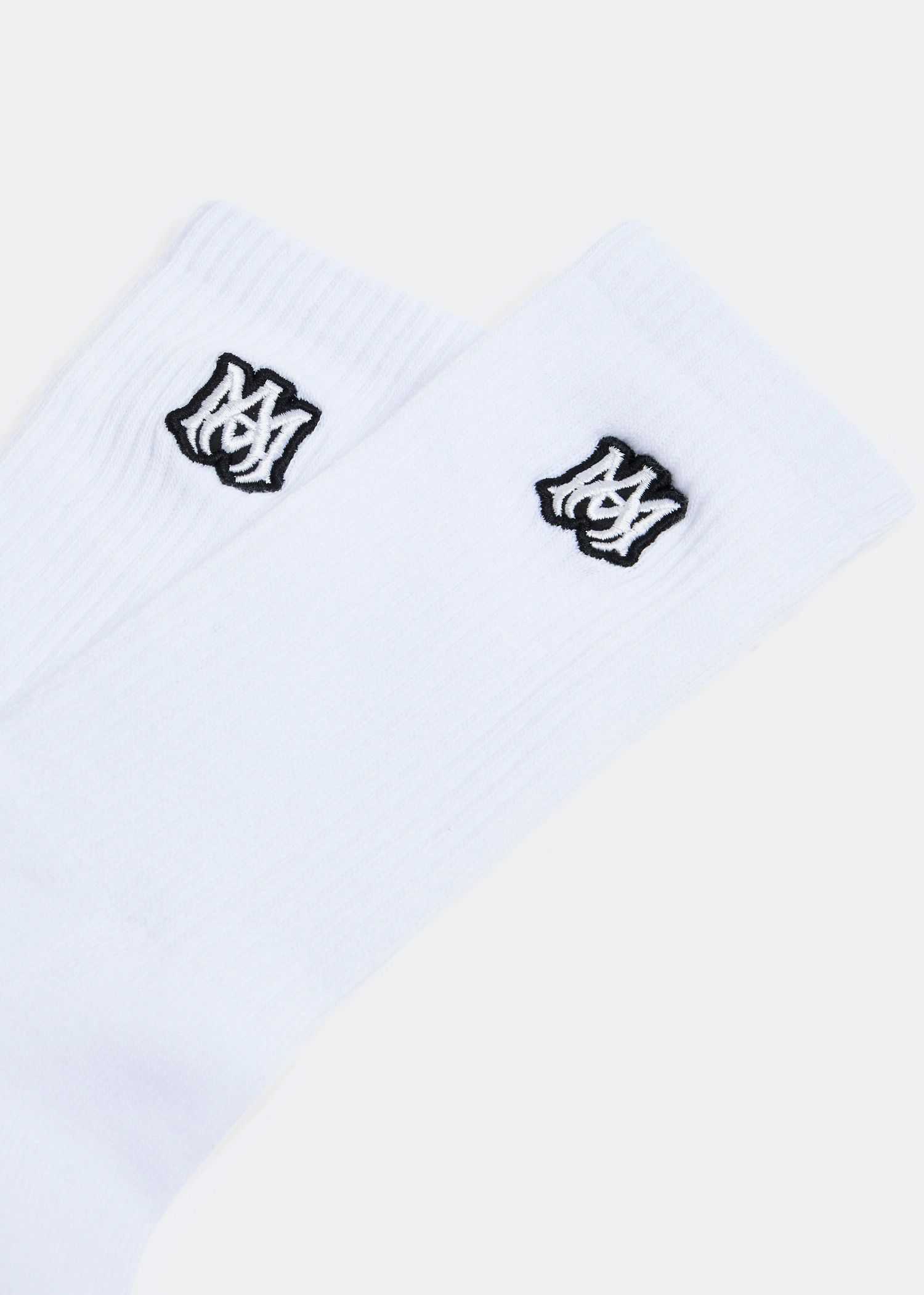 Amiri o1gr1nt0525 Size: 43-44 / MA Embroidery Patch Socks Size ONE SIZE - 2 Thumbnail