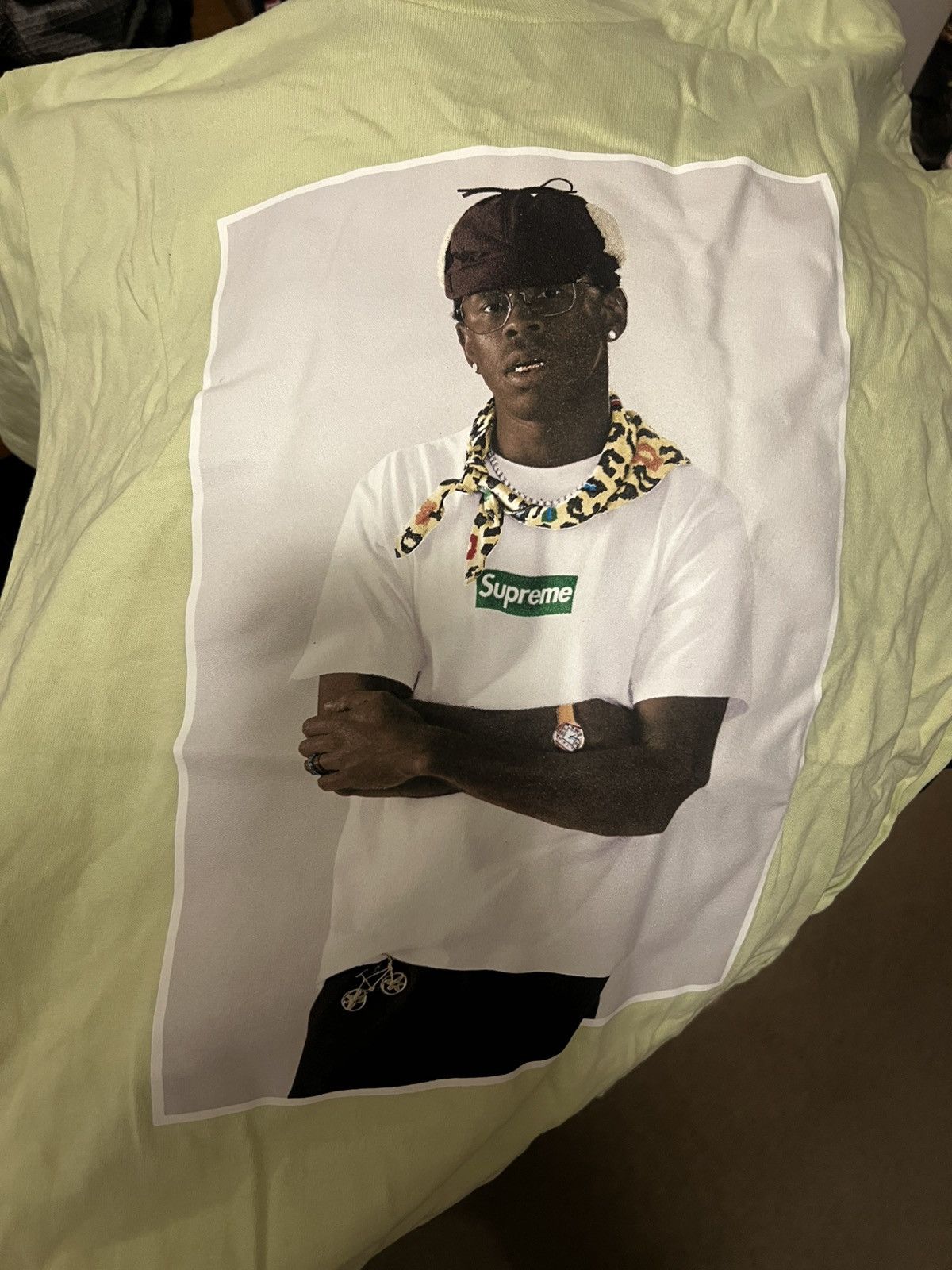 Supreme Tyler The Creator Supreme picture tee shirt pale mint medium Size US M / EU 48-50 / 2 - 1 Thumbnail