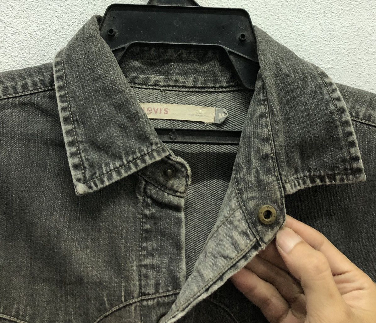 Levi's Vintage Levi's Long Sleeve Shirt Button Up Size US M / EU 48-50 / 2 - 4 Thumbnail
