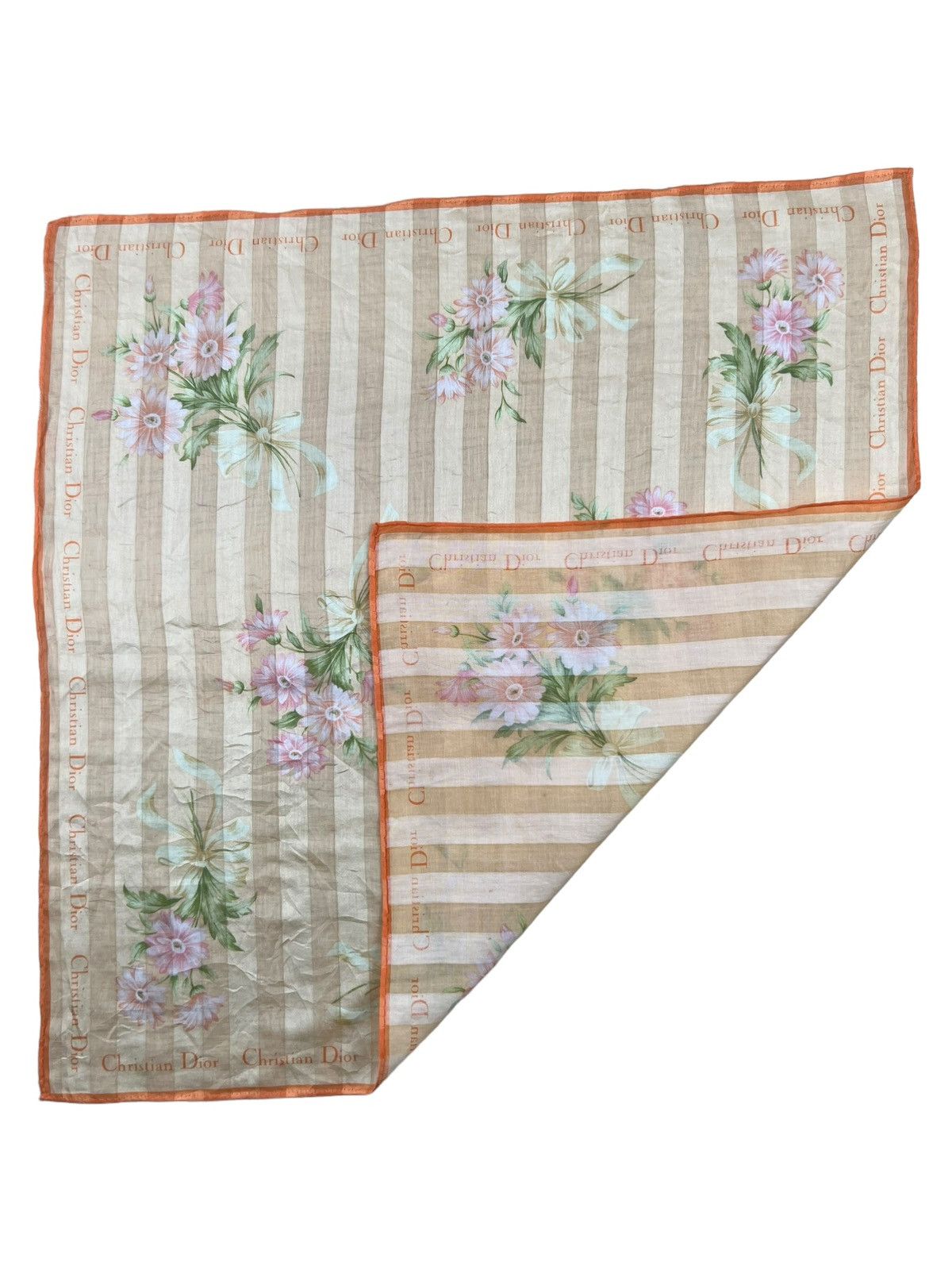 Christian Dior Monsieur Christian Dior Handkerchief Neckerchief Bandana Pocketsquare Size ONE SIZE - 4 Thumbnail