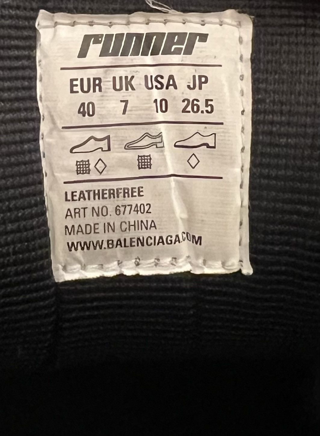 Balenciaga Balenciaga Runner Size US 7 / EU 40 - 7 Thumbnail